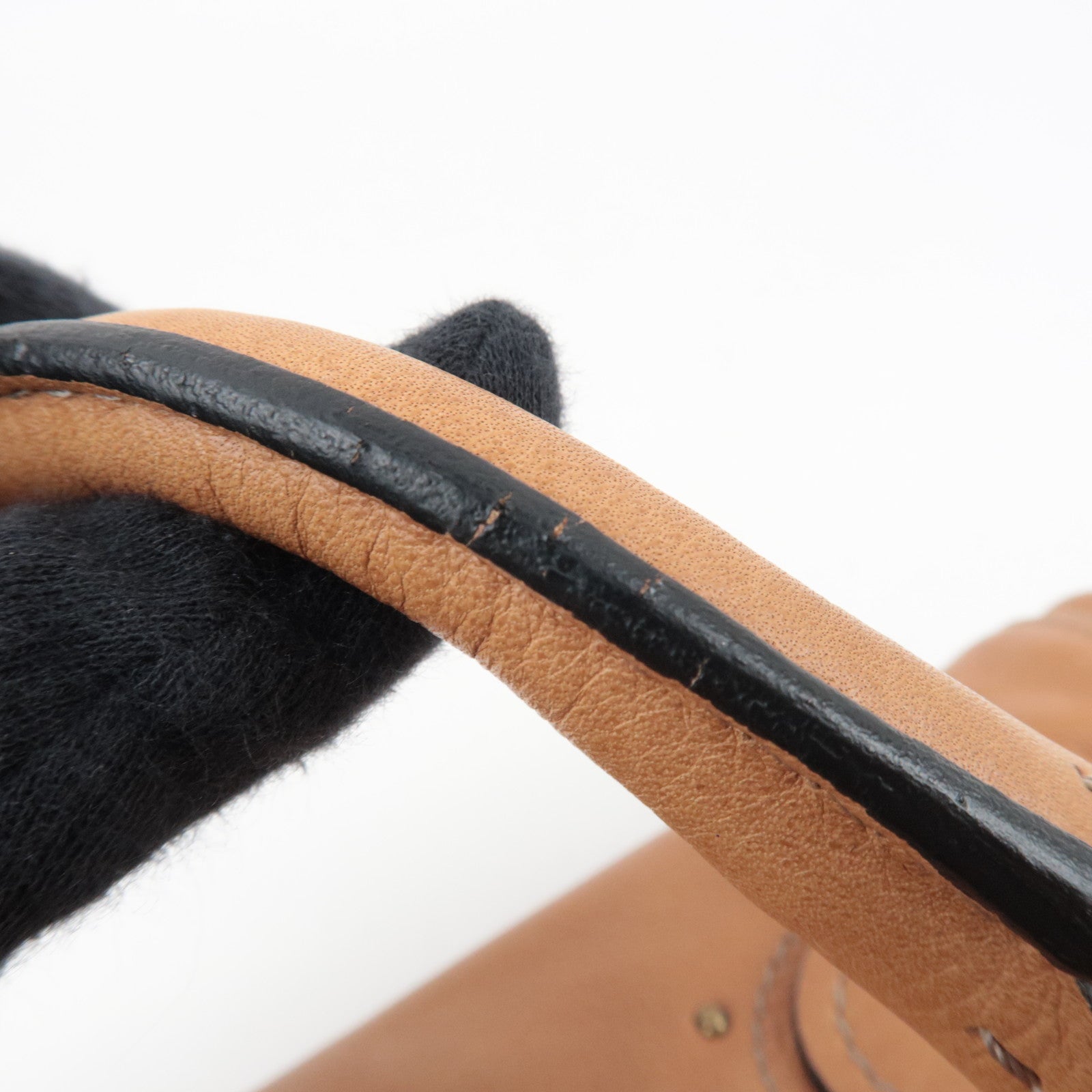 Chloe Paddington Handbag Leather Light Brown *Key Lock