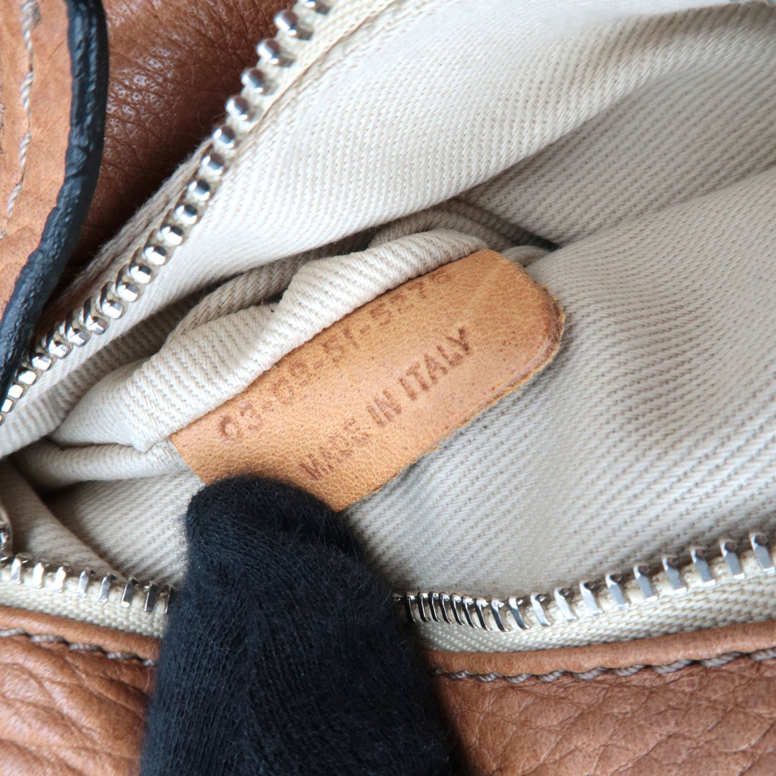 Chloe Paddington Handbag Leather Light Brown *Key Lock