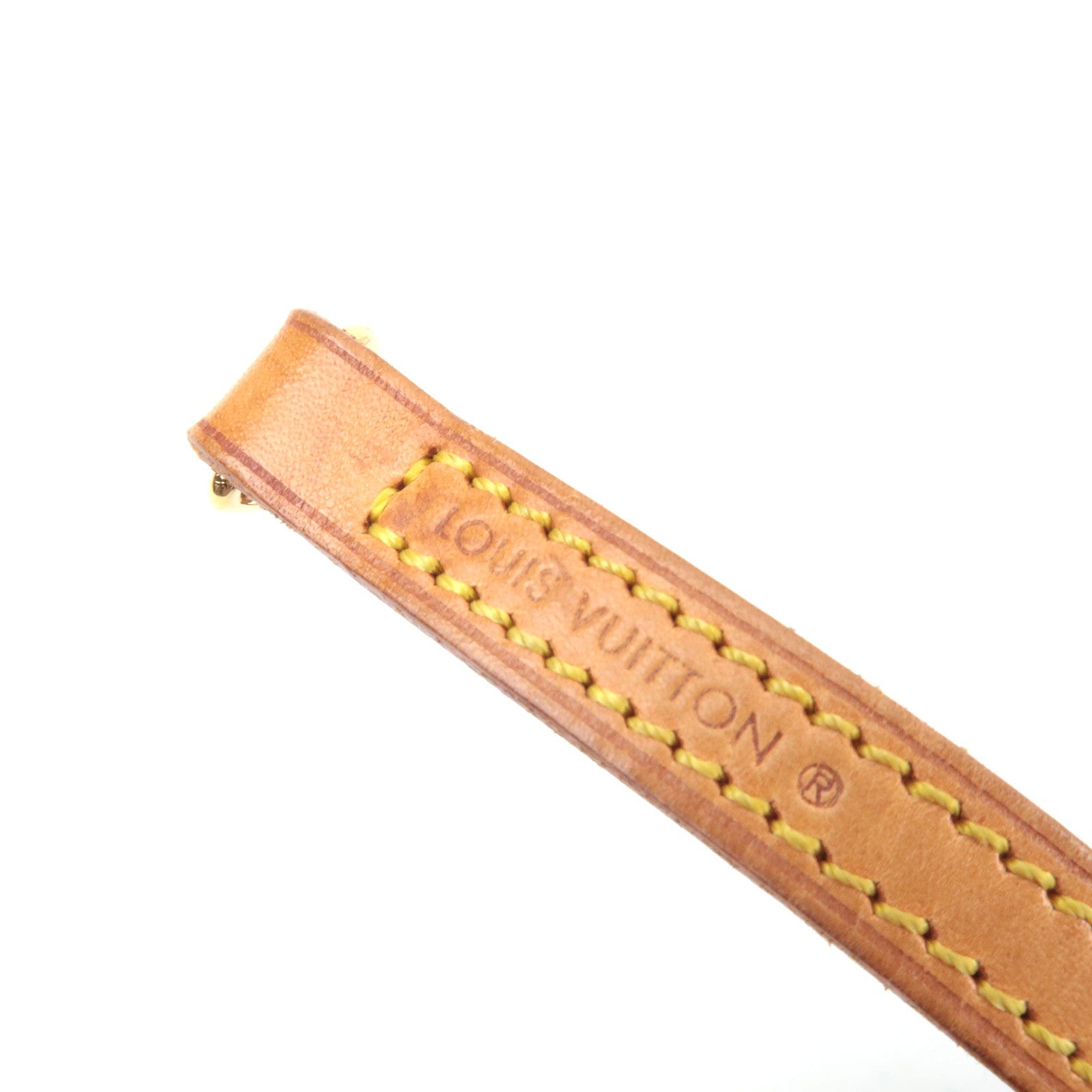 Louis Vuitton Shoulder Strap Leather Width 1.2cm Length 120cm J00145