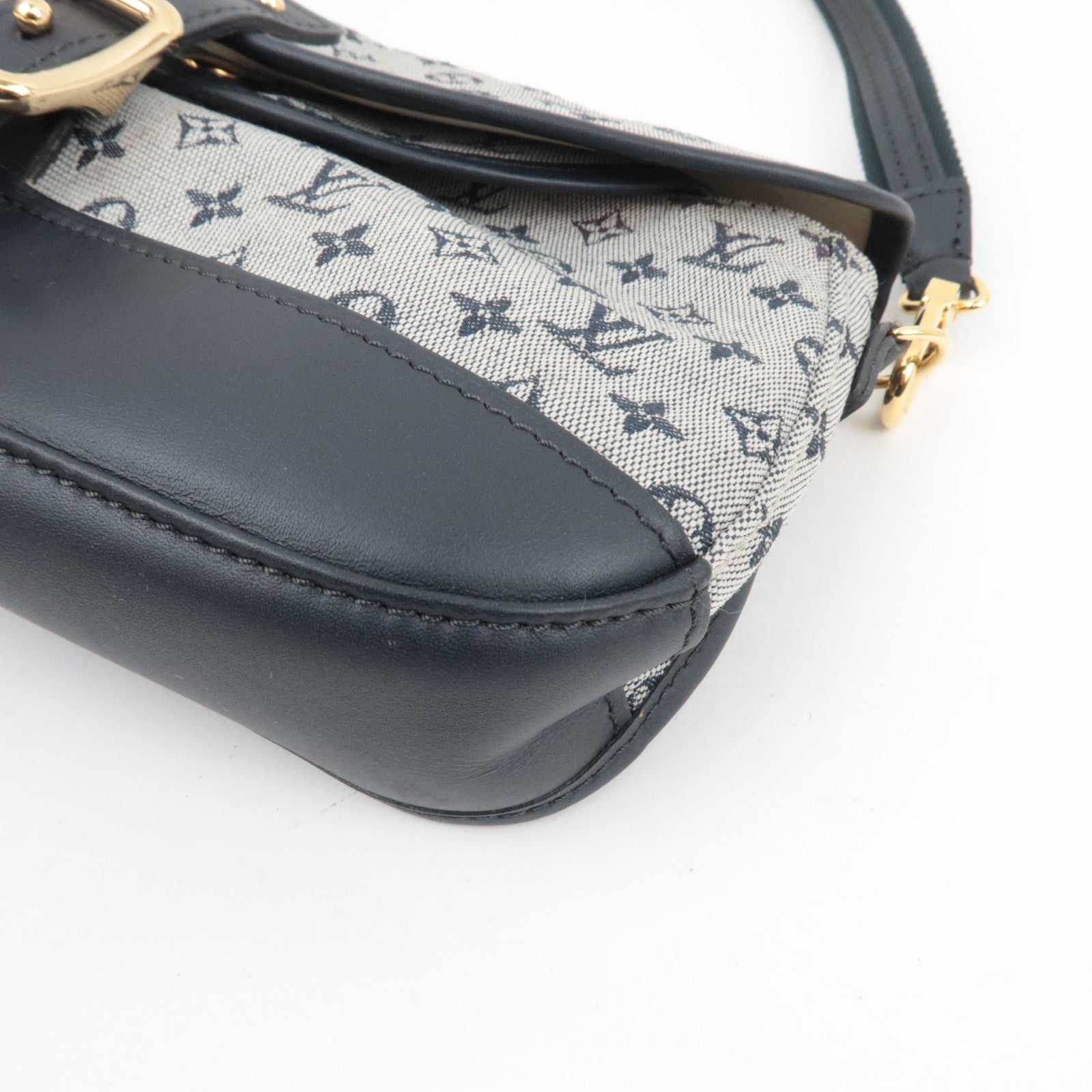 Louis Vuitton Monogram Mini Marjorie Shoulder Bag Blue M92690 TH0053