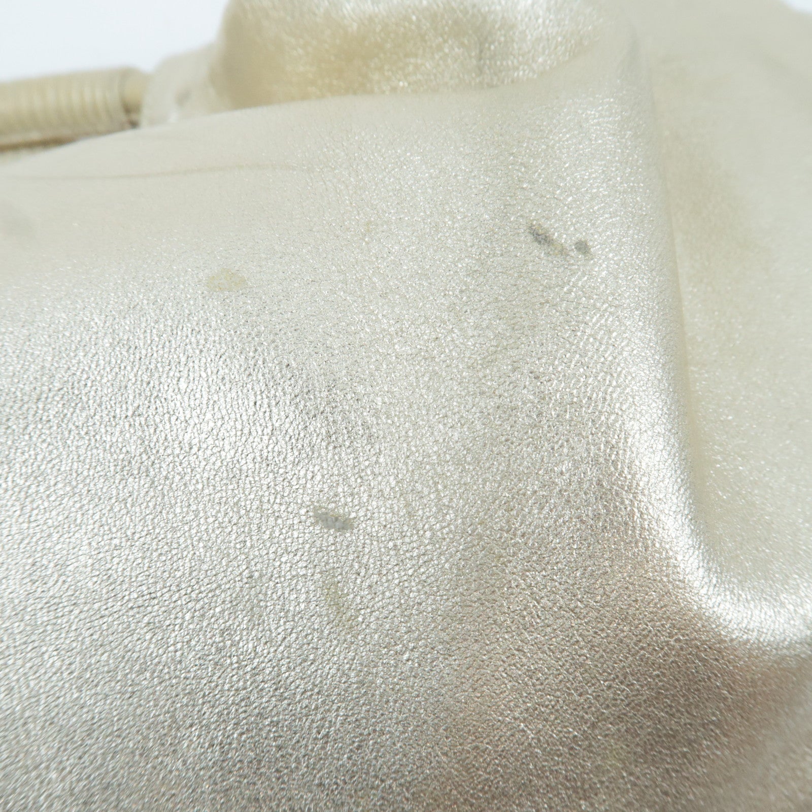 LOEWE Anagram Nappa Aire Handbag Leather Gold