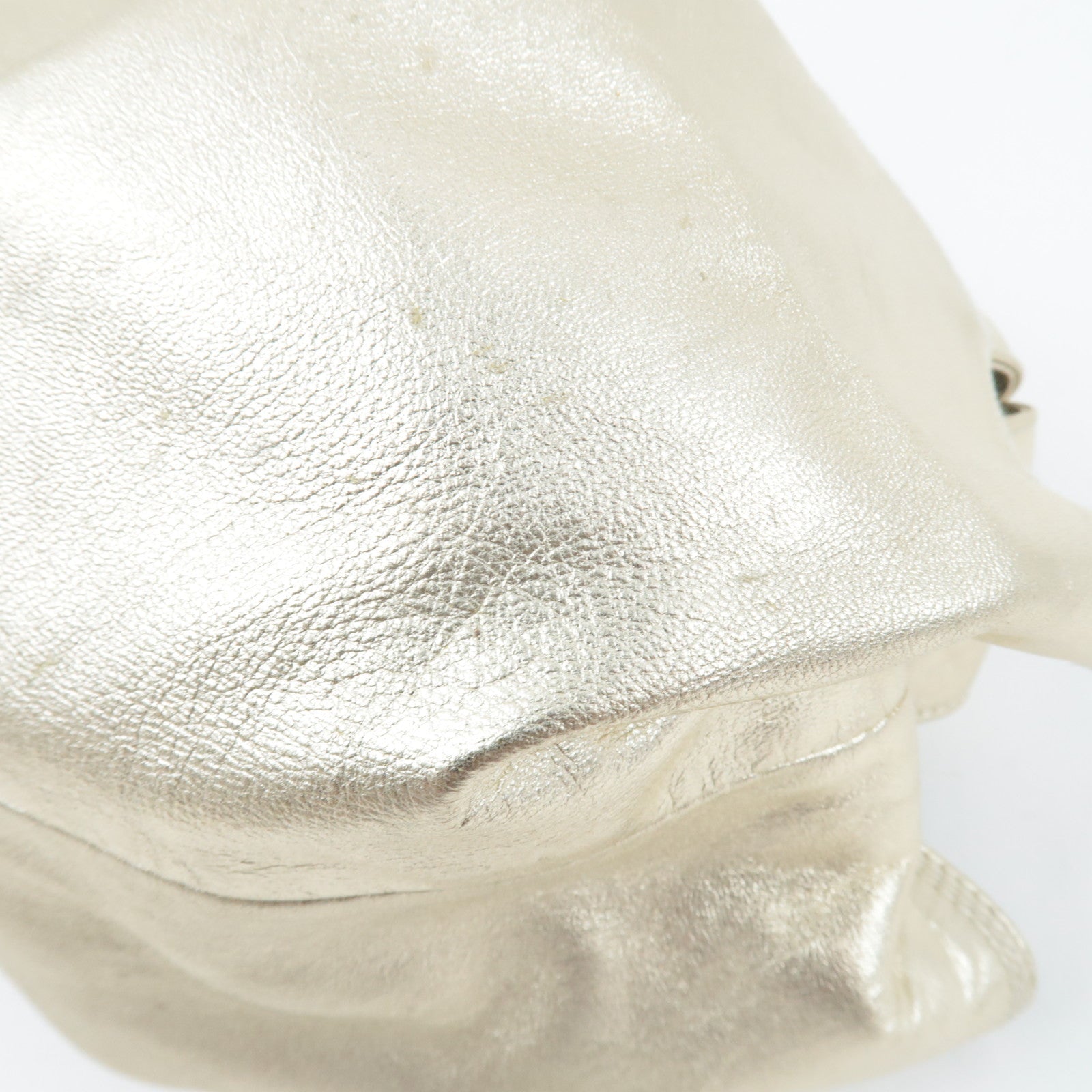 LOEWE Anagram Nappa Aire Handbag Leather Gold