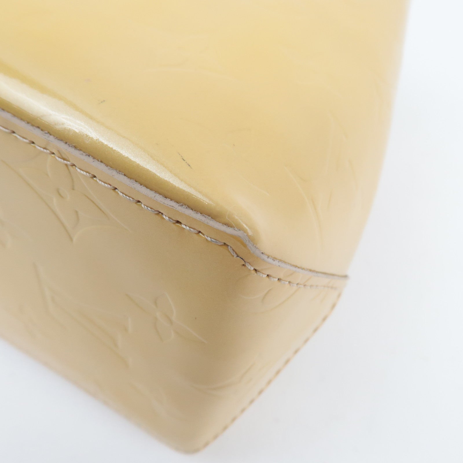 Louis Vuitton Monogram Vernis Reade PM Handbag Noisette M91334 MI0092