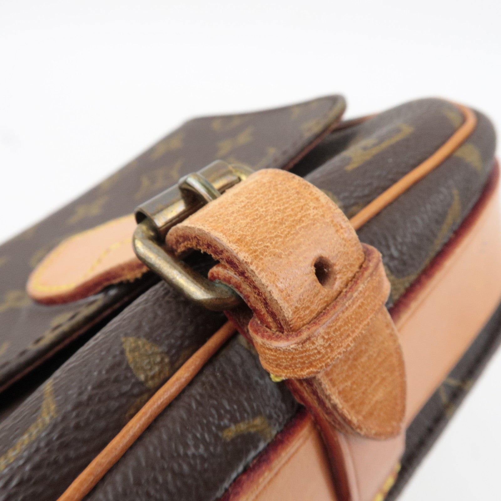 Louis Vuitton Monogram Cartouchiere PM Shoulder Bag M51254 852