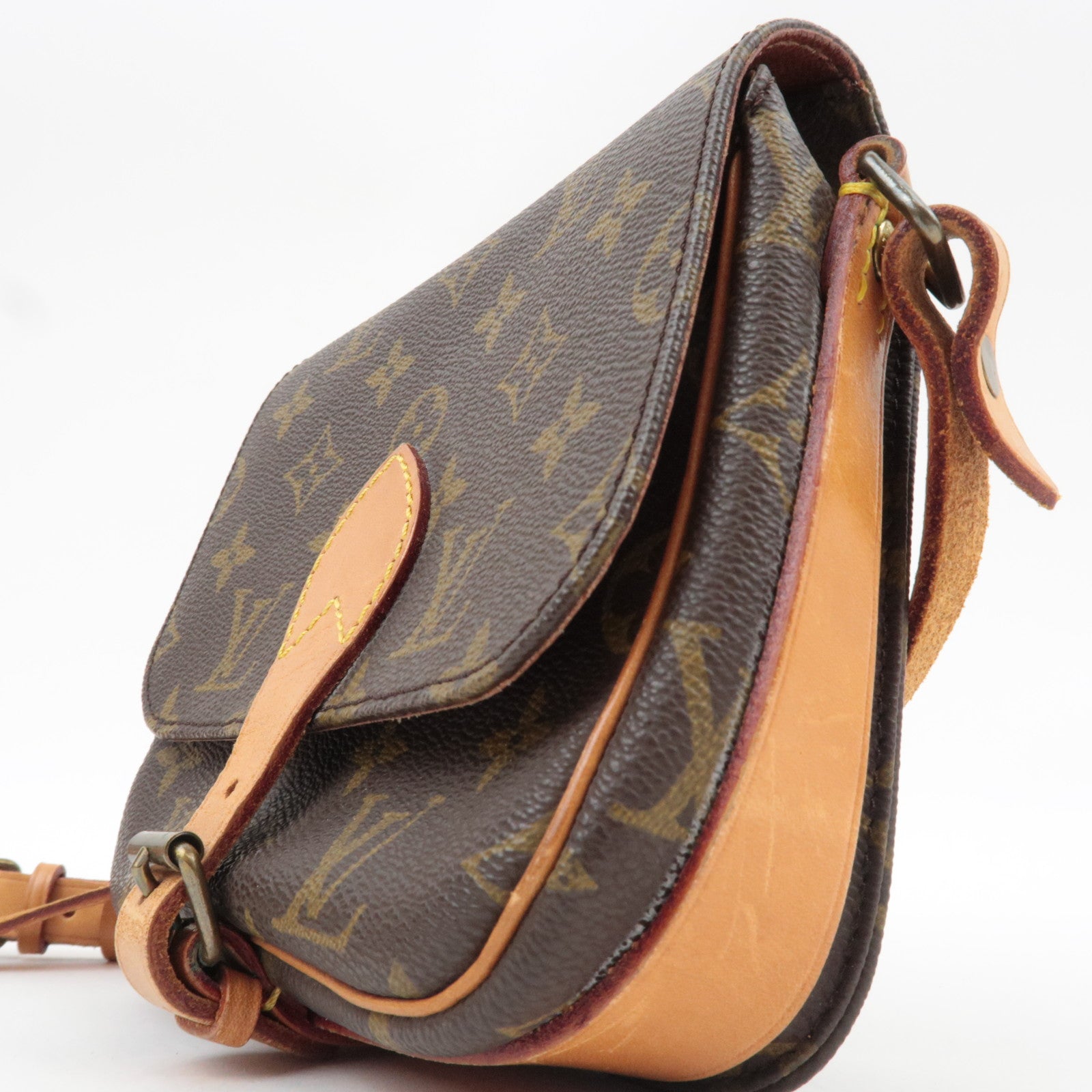 Louis Vuitton Monogram Cartouchiere PM Shoulder Bag M51254 852