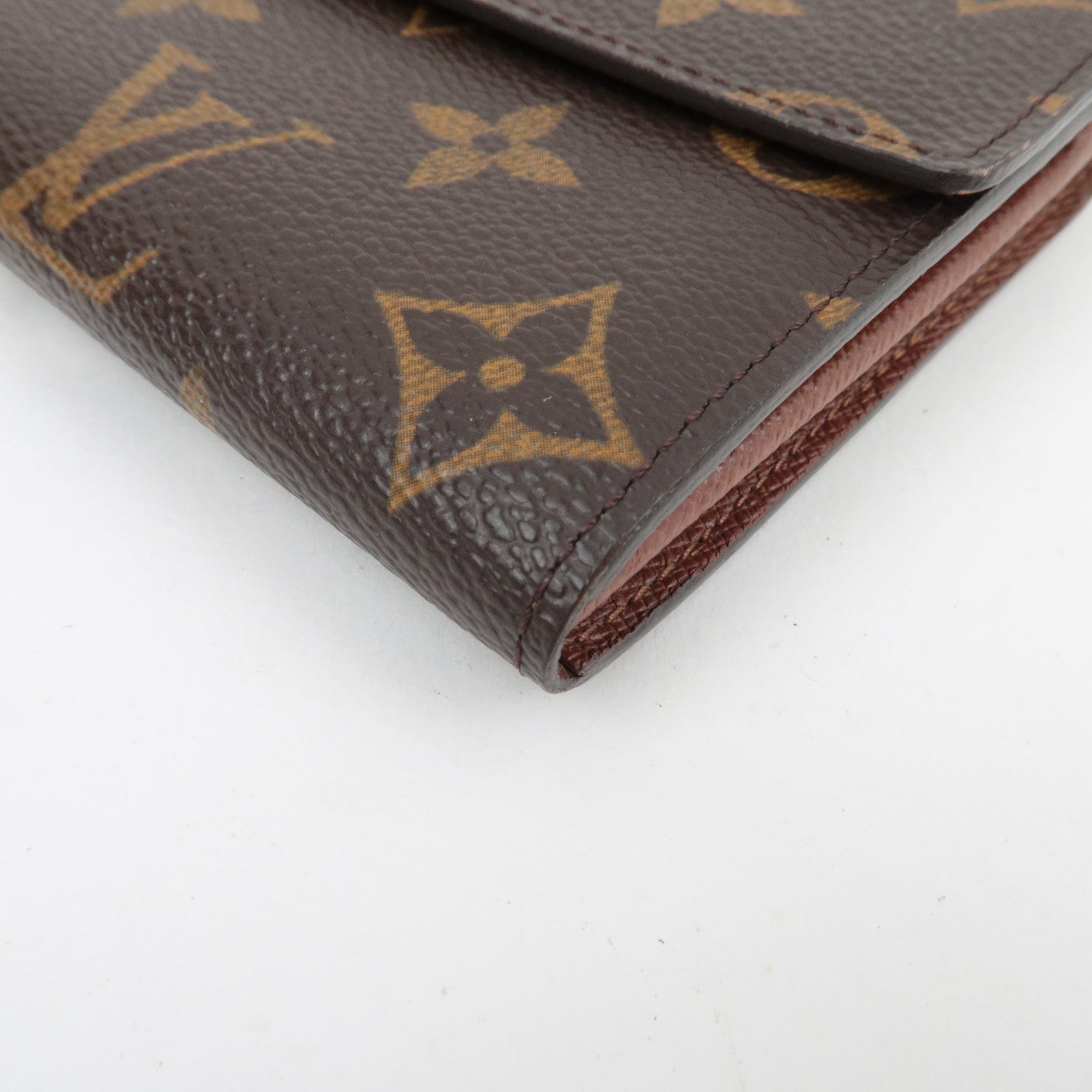 Louis Vuitton Monogram Pochette Porte Monnaie Credit Long Wallet M61725 TH0043