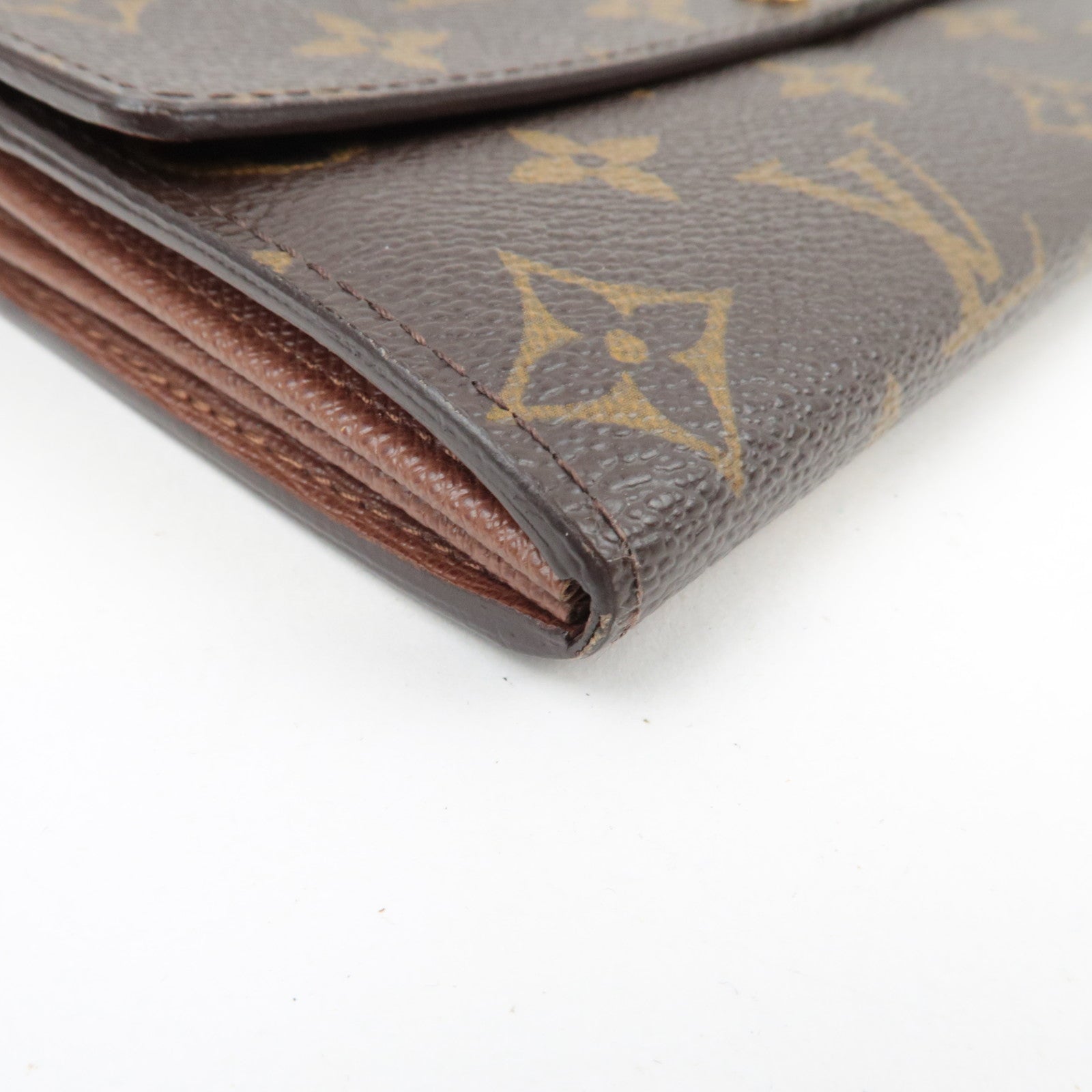 Louis Vuitton Monogram Portefeuille Sarah 10 Slots Long Wallet M61734 CA1098
