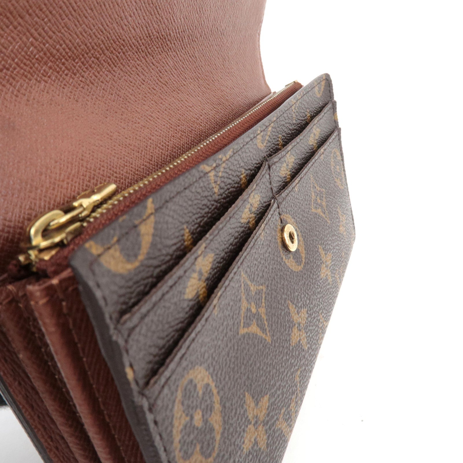 Louis Vuitton Monogram Portefeuille Sarah 10 Slots Long Wallet M61734 SP0058