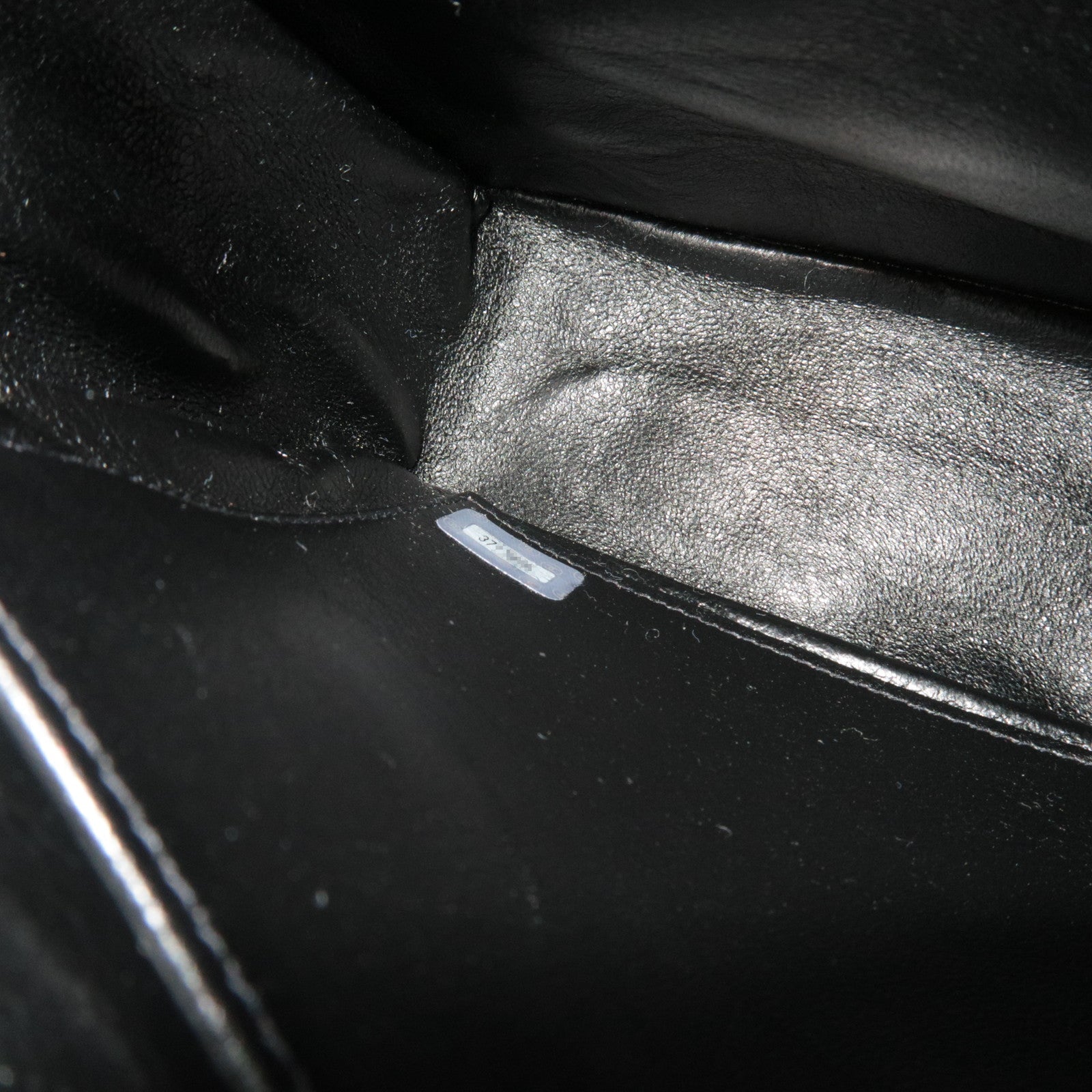 CHANEL Matelasse Chain Shoulder Bag Lambskin Black Gold HDW *Dust bag, G Card