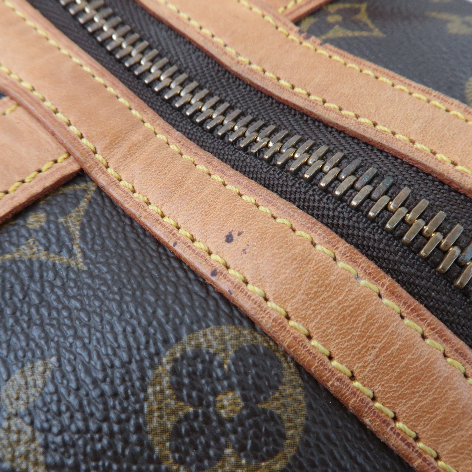 Louis Vuitton Monogram Sac Souple 35 Boston Bag M41626 TH0940 *Name tag, Poignet | Authentic Pre-owned from Japan