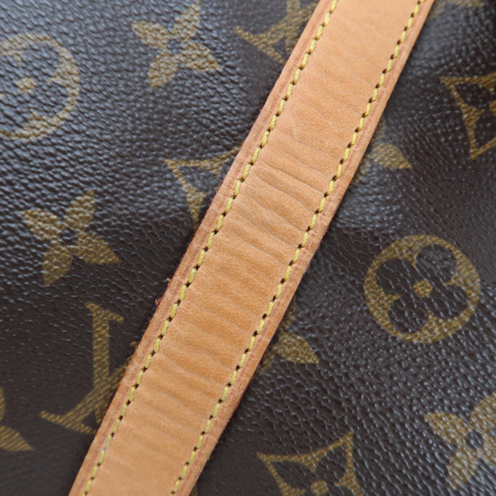Louis Vuitton Monogram Sac Souple 35 Boston Bag M41626 TH0940 *Name tag, Poignet | Authentic Pre-owned from Japan