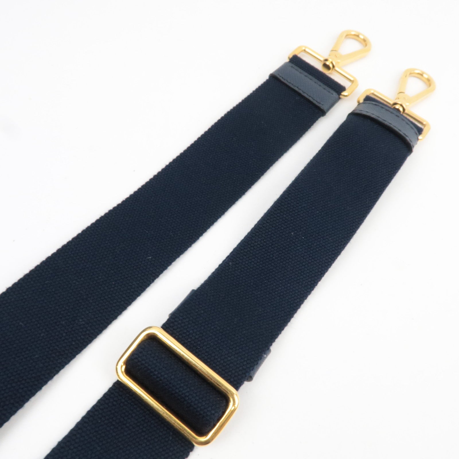 PRADA Canapa Mini 2Way Tote Bag Denim Blue 1BG439 *Strap, G card