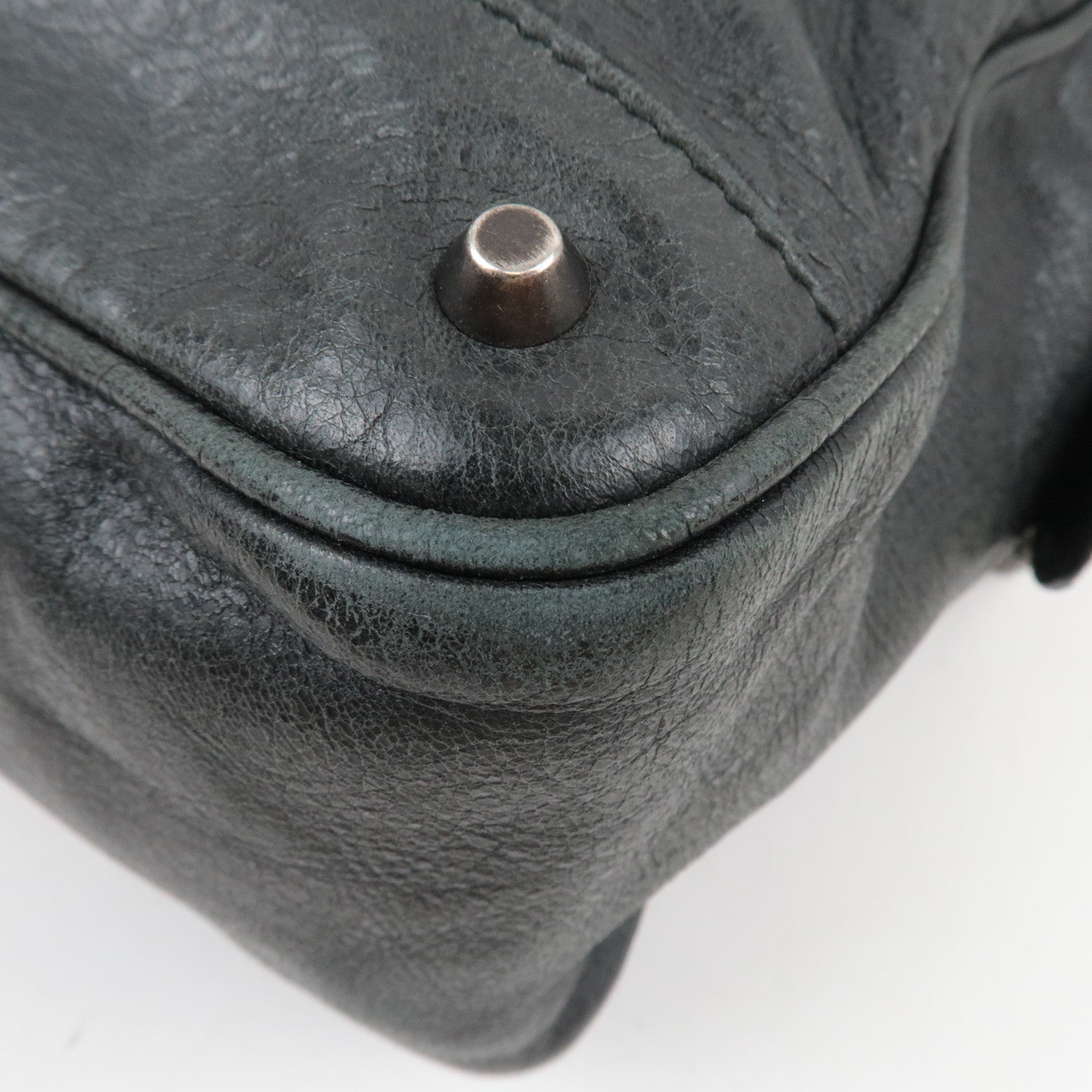 BALENCIAGA 2Way Leather Business Bag Black 265182 *Strap