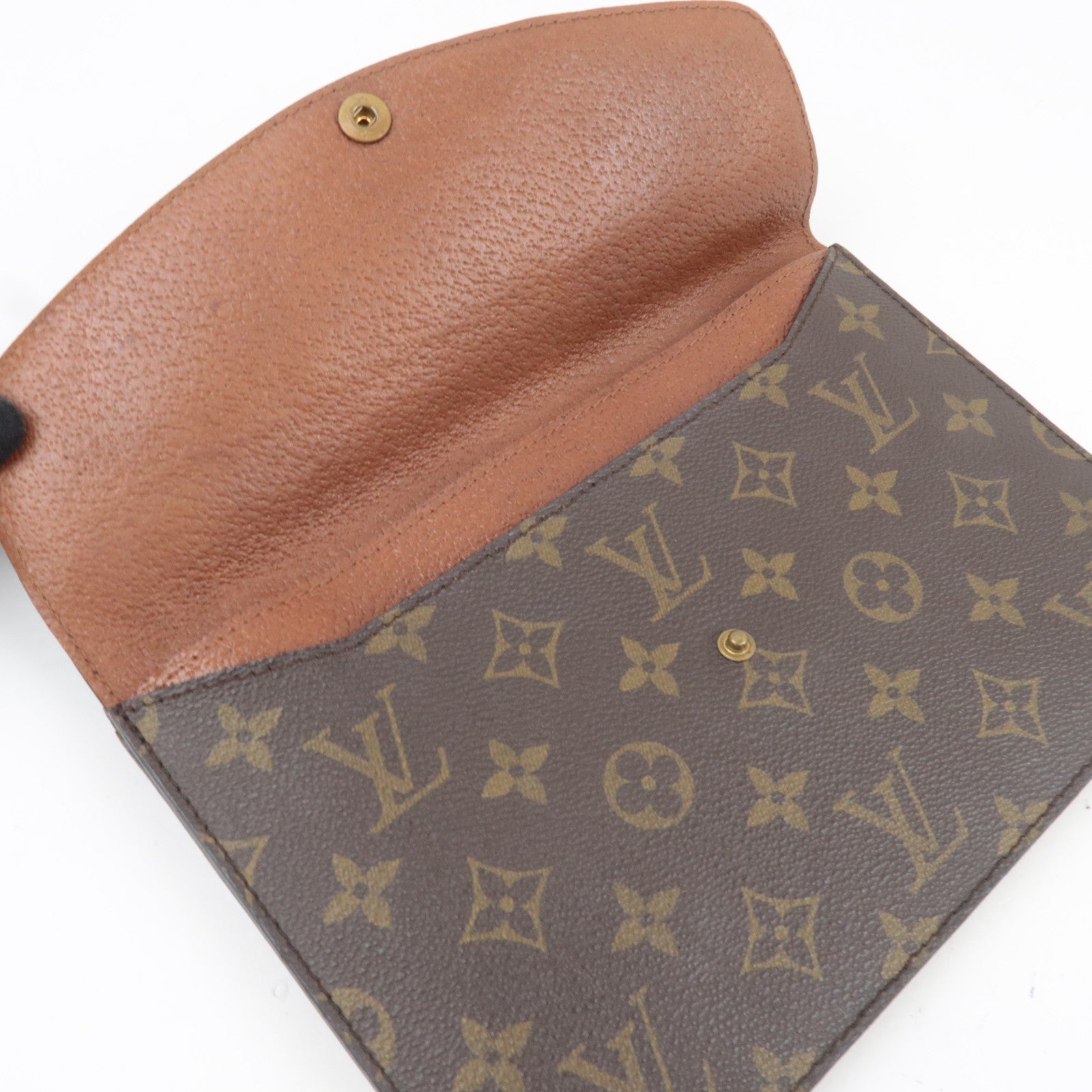 Louis Vuitton Monogram Double Rabbat Shoulder Bag M51815