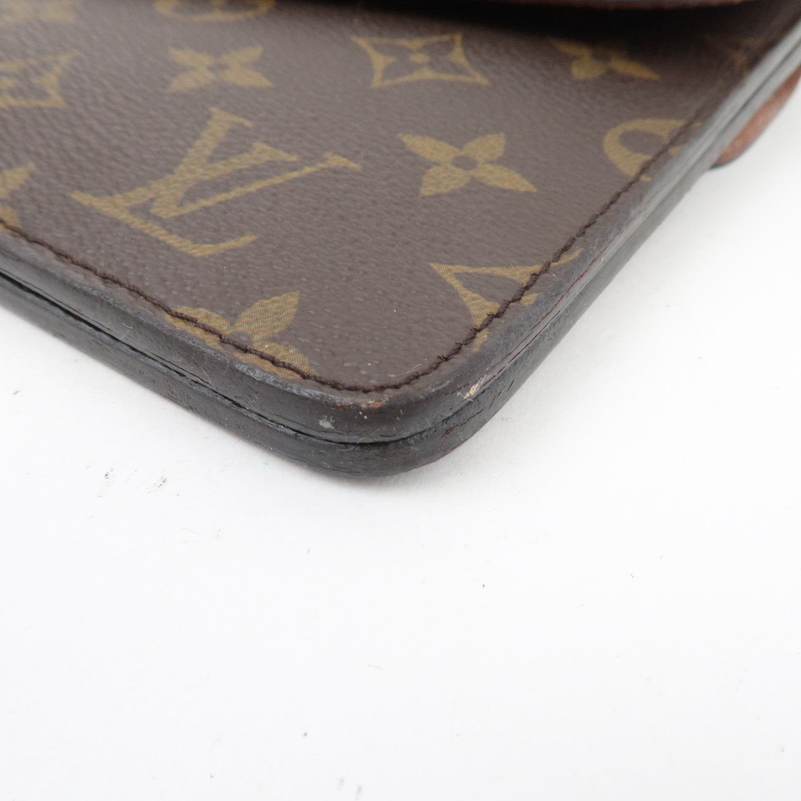 Louis Vuitton Monogram Double Rabbat Shoulder Bag M51815