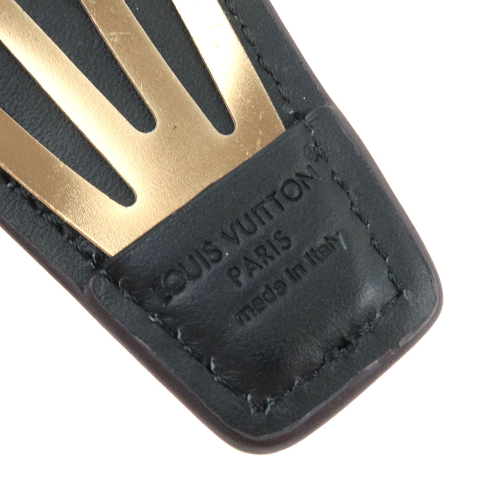 Louis Vuitton Monogram Set Of 2 LV Backstage Hair Clip M01443 AK2243 *Dust bag