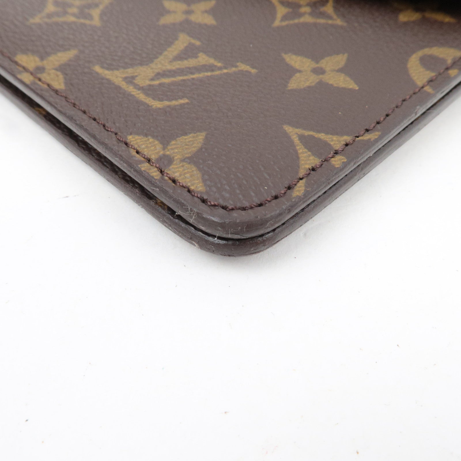 Louis Vuitton Monogram Double Rabbat Shoulder Bag M51815 873VI