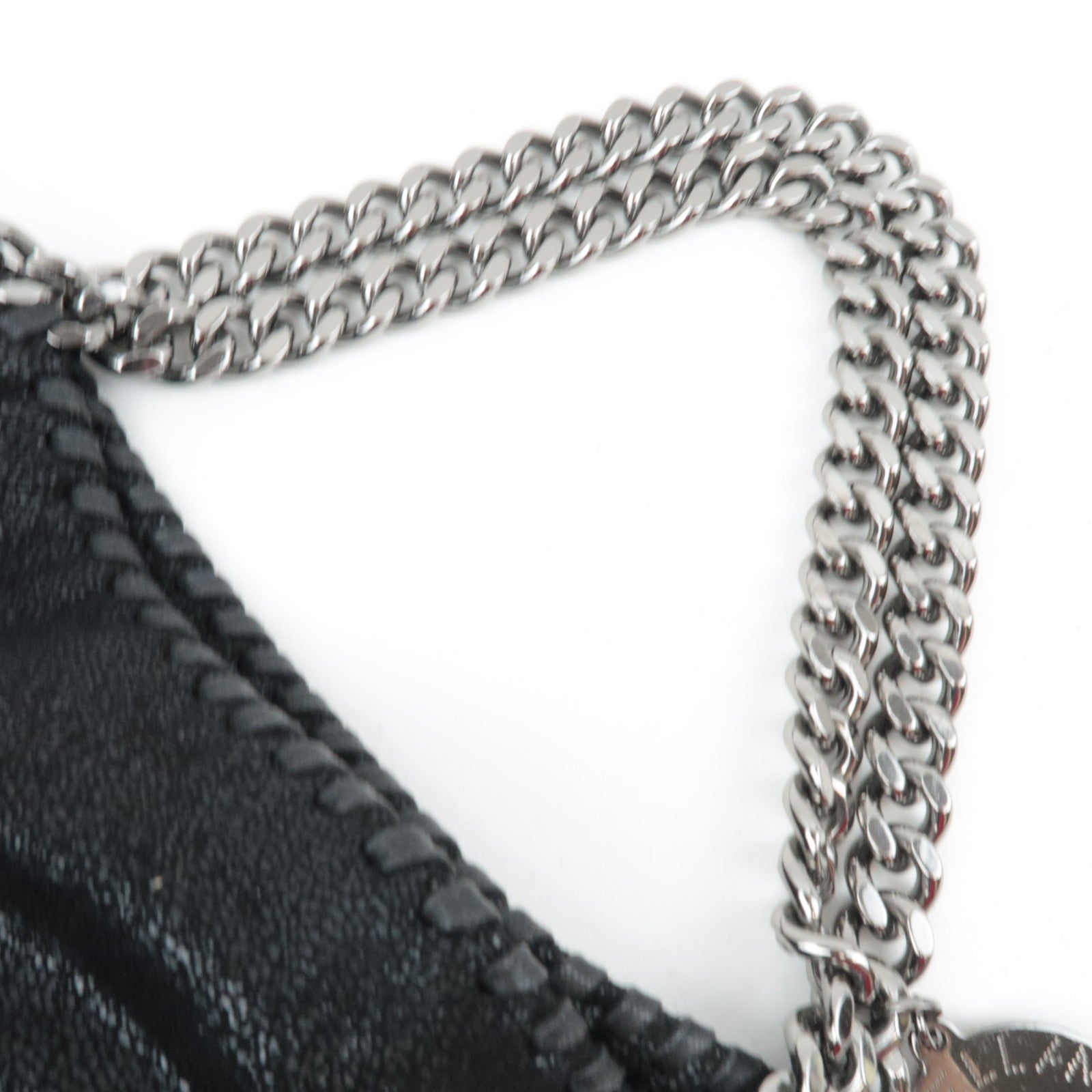 Stella McCartney Falabella Small Chain Shoulder Bag Vegan Leather Black