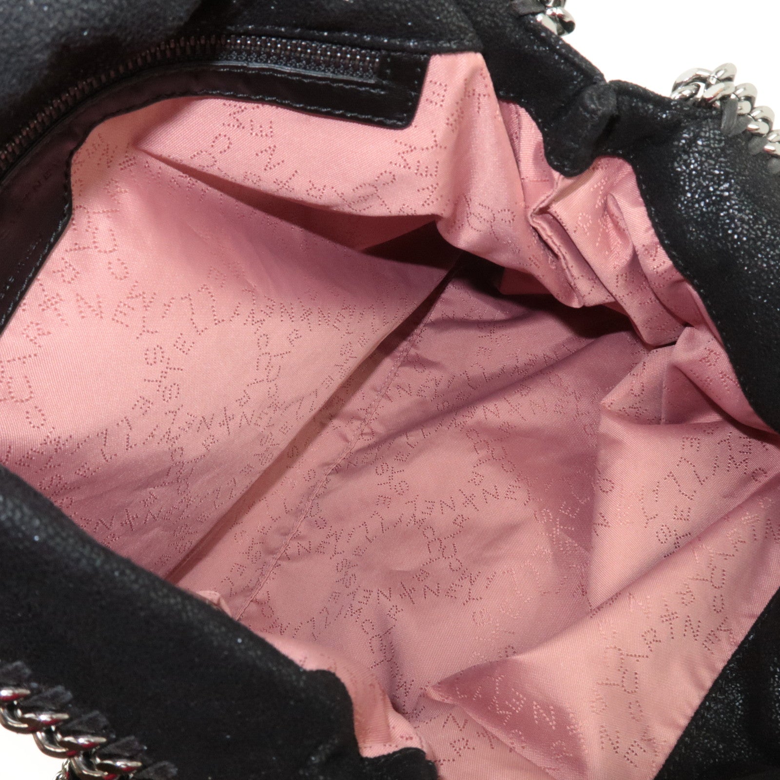 Stella McCartney Falabella Small Chain Shoulder Bag Vegan Leather Black