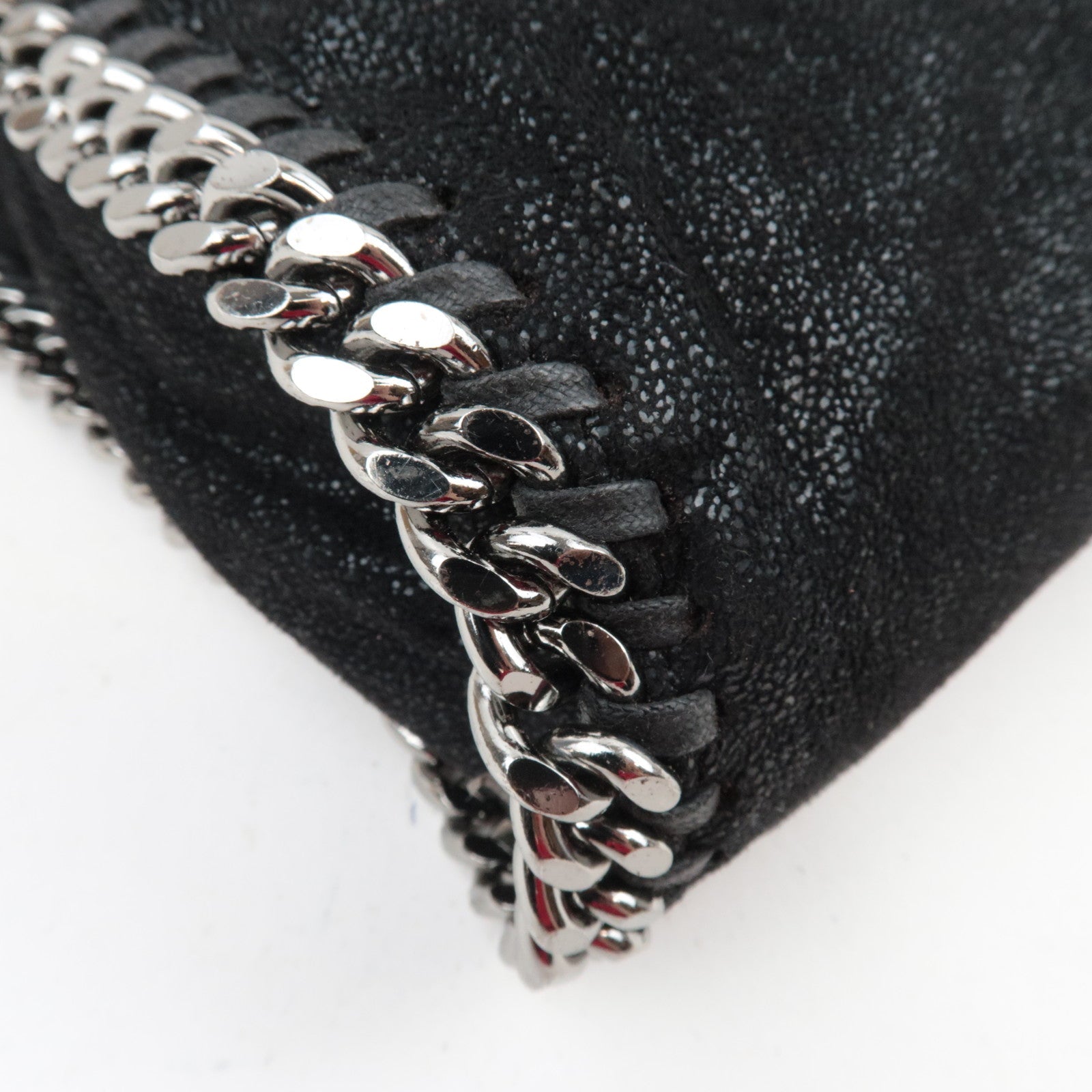 Stella McCartney Falabella Small Chain Shoulder Bag Vegan Leather Black