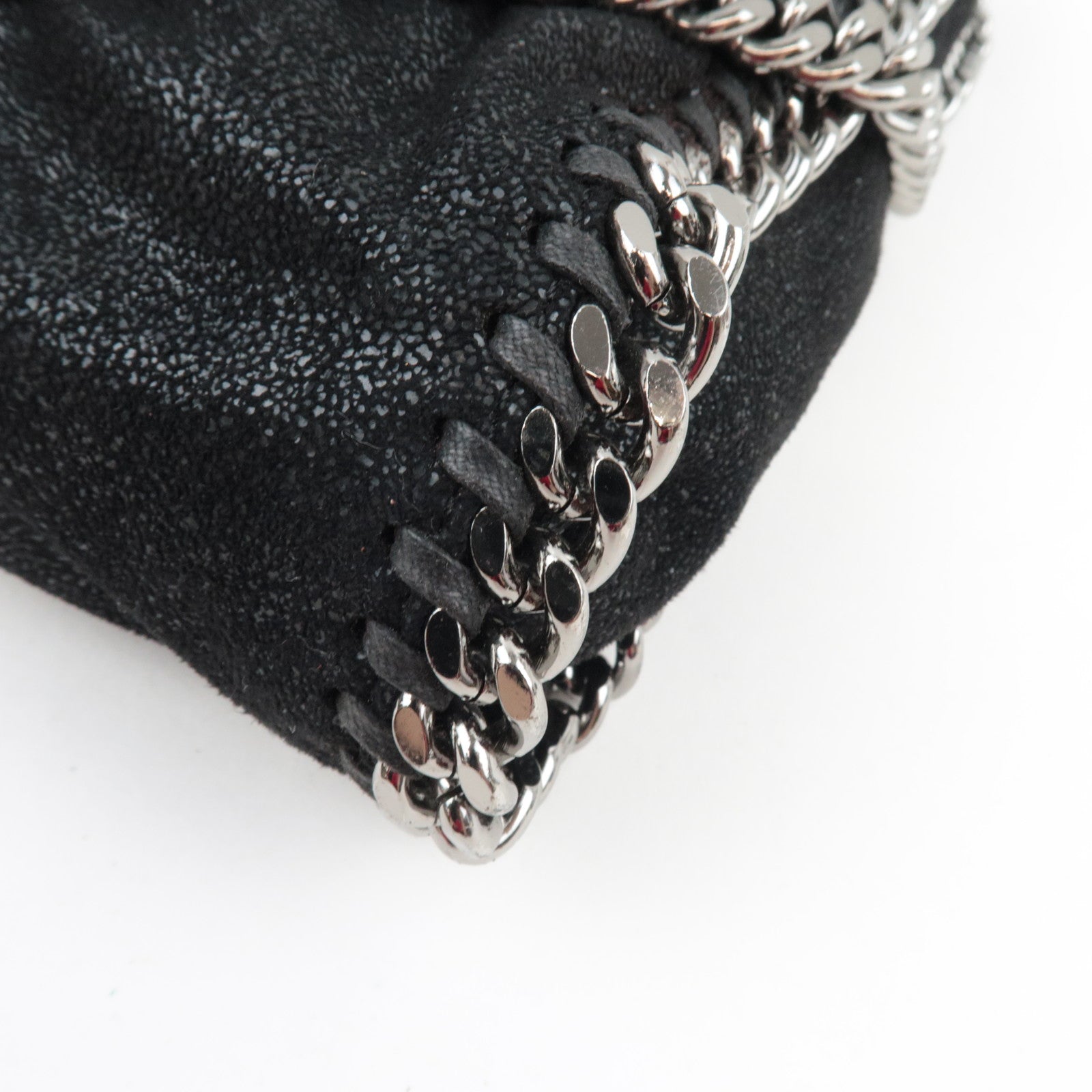 Stella McCartney Falabella Small Chain Shoulder Bag Vegan Leather Black