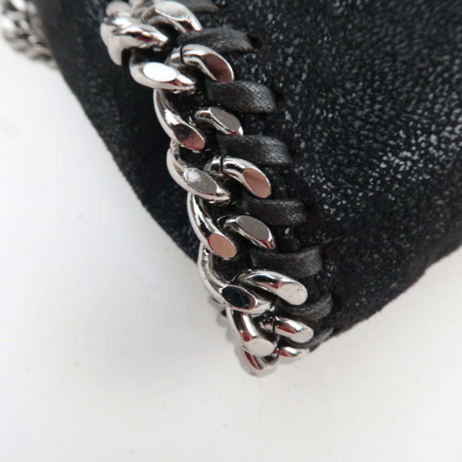 Stella McCartney Falabella Small Chain Shoulder Bag Vegan Leather Black