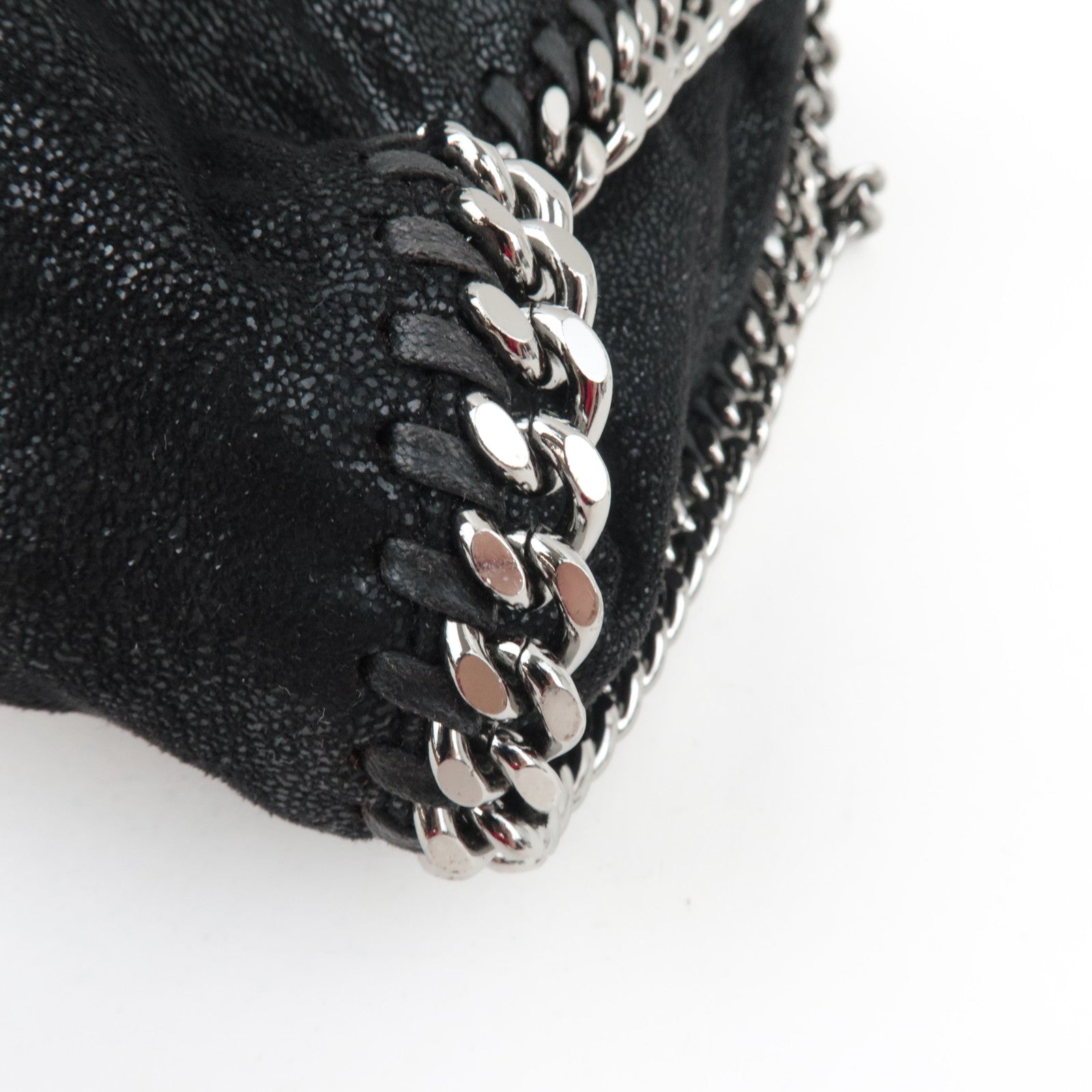 Stella McCartney Falabella Small Chain Shoulder Bag Vegan Leather Black