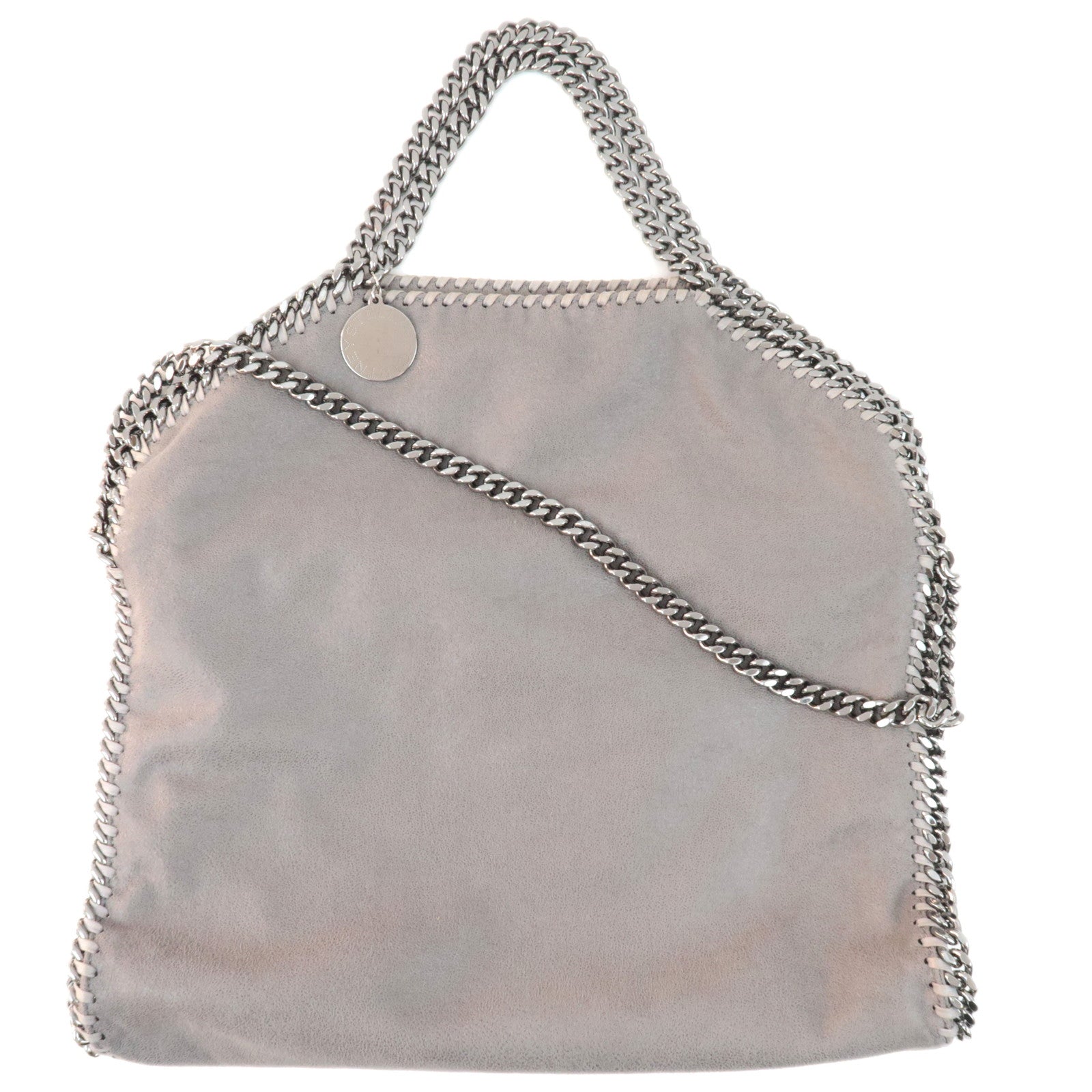 Stella McCartney Falabella Chain Shoulder Bag Vegan Leather Gray *Dust bag82018