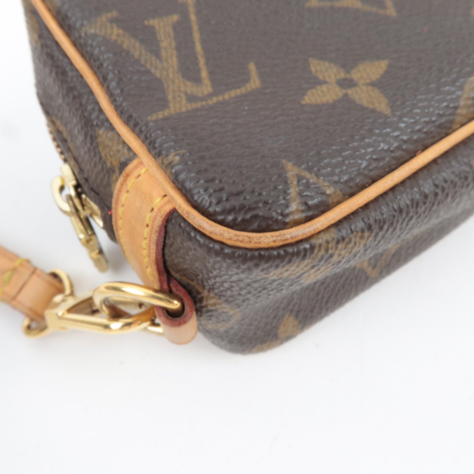 Louis Vuitton Monogram Trousse Wapity Mini Pouch M58030 FL0026