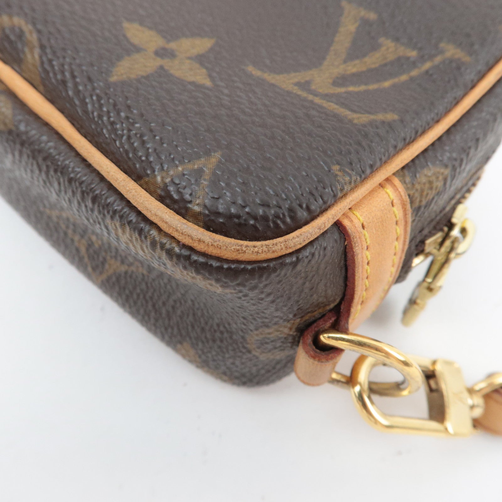 Louis Vuitton Monogram Trousse Wapity Mini Pouch M58030 FL0026