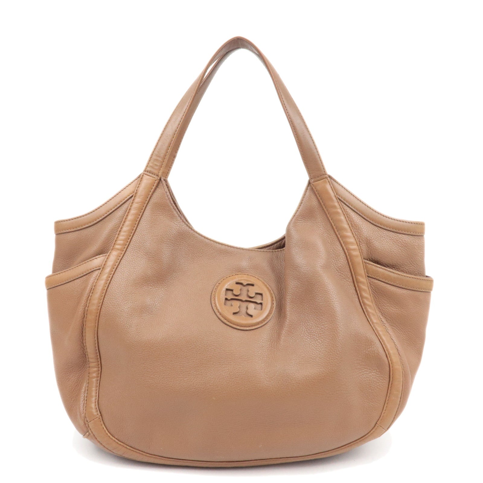 TORY BURCH Tote Bag Leather Brown82033