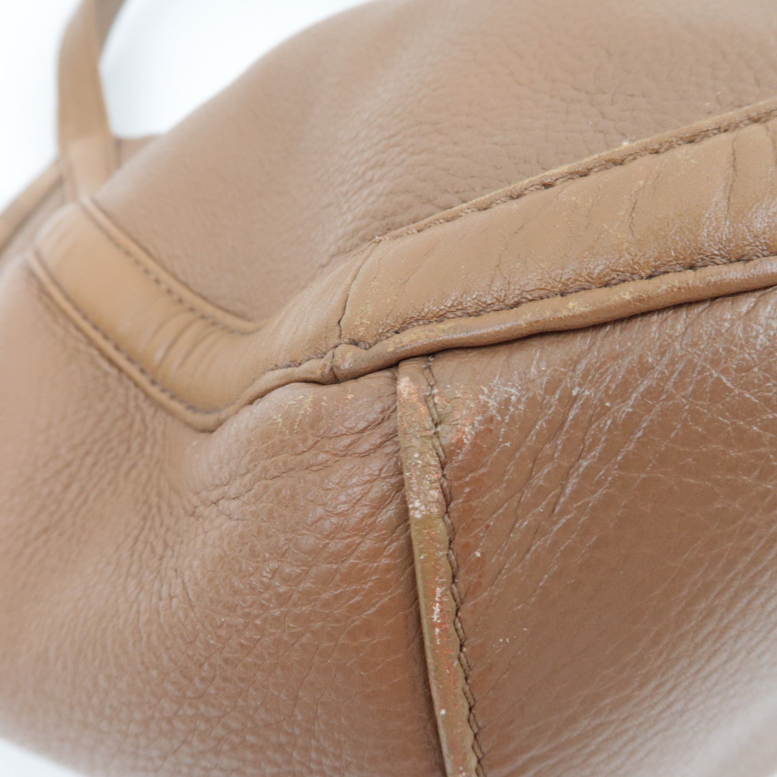 TORY BURCH Tote Bag Leather Brown