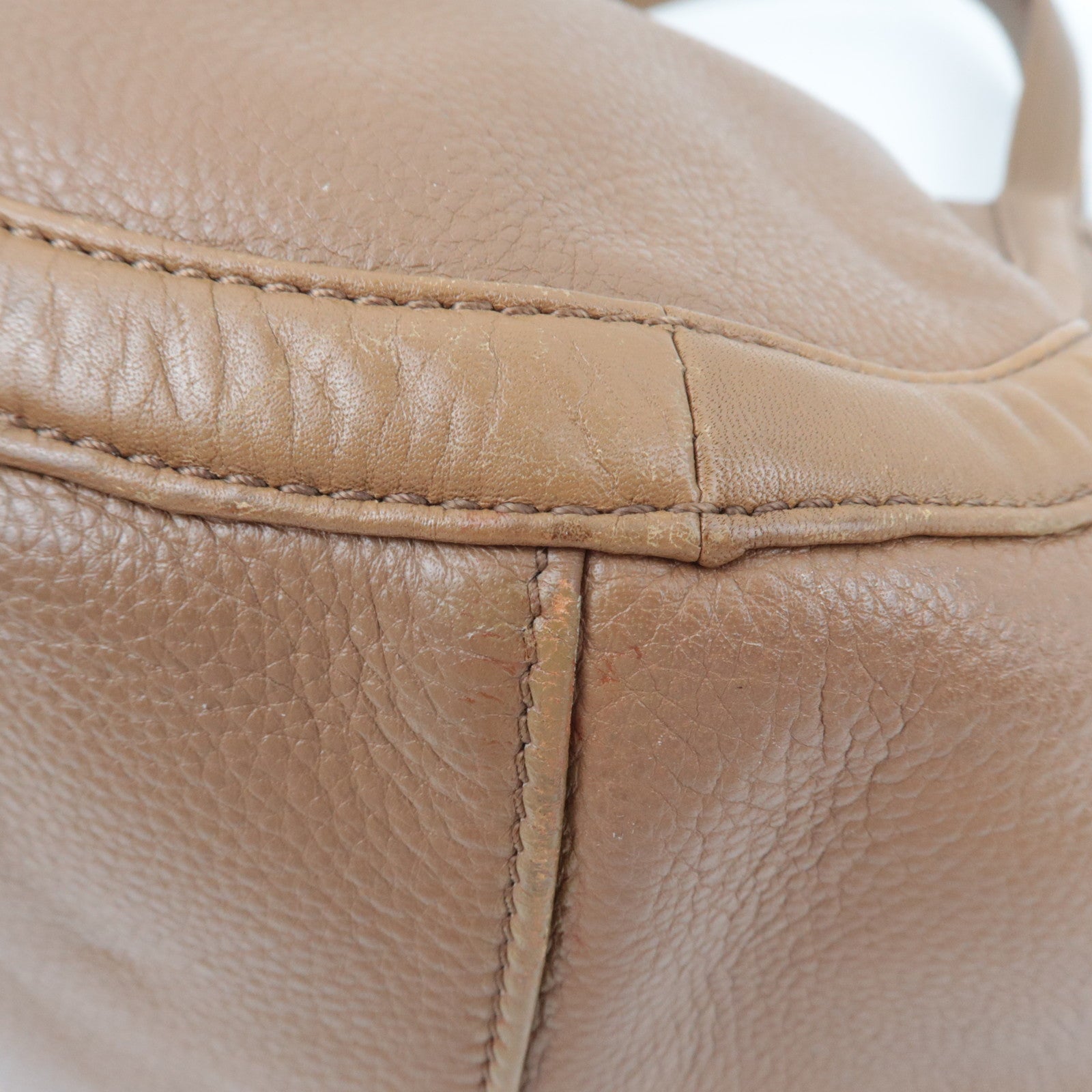 TORY BURCH Tote Bag Leather Brown