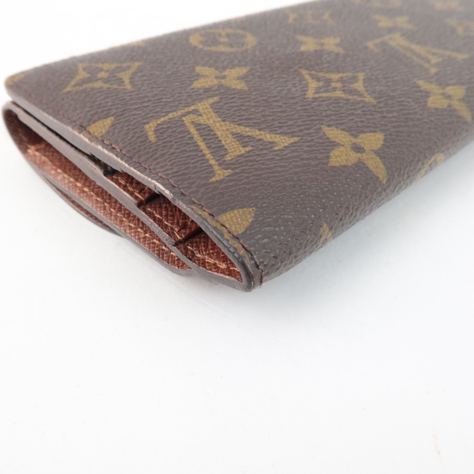 Louis Vuitton Monogram Portefeuille Louise Long Wallet M60460 TR4122 *Box, Dust bag