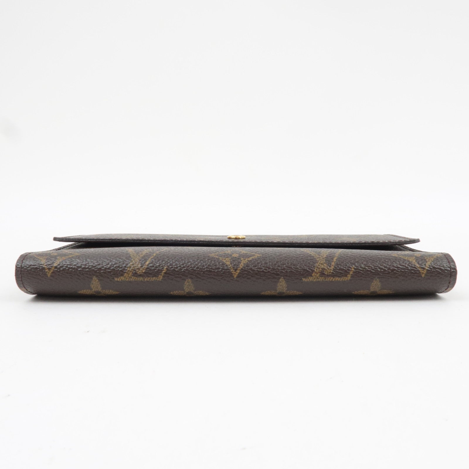 Louis Vuitton Monogram Portefeuille International Long Wallet M61217 TH1023