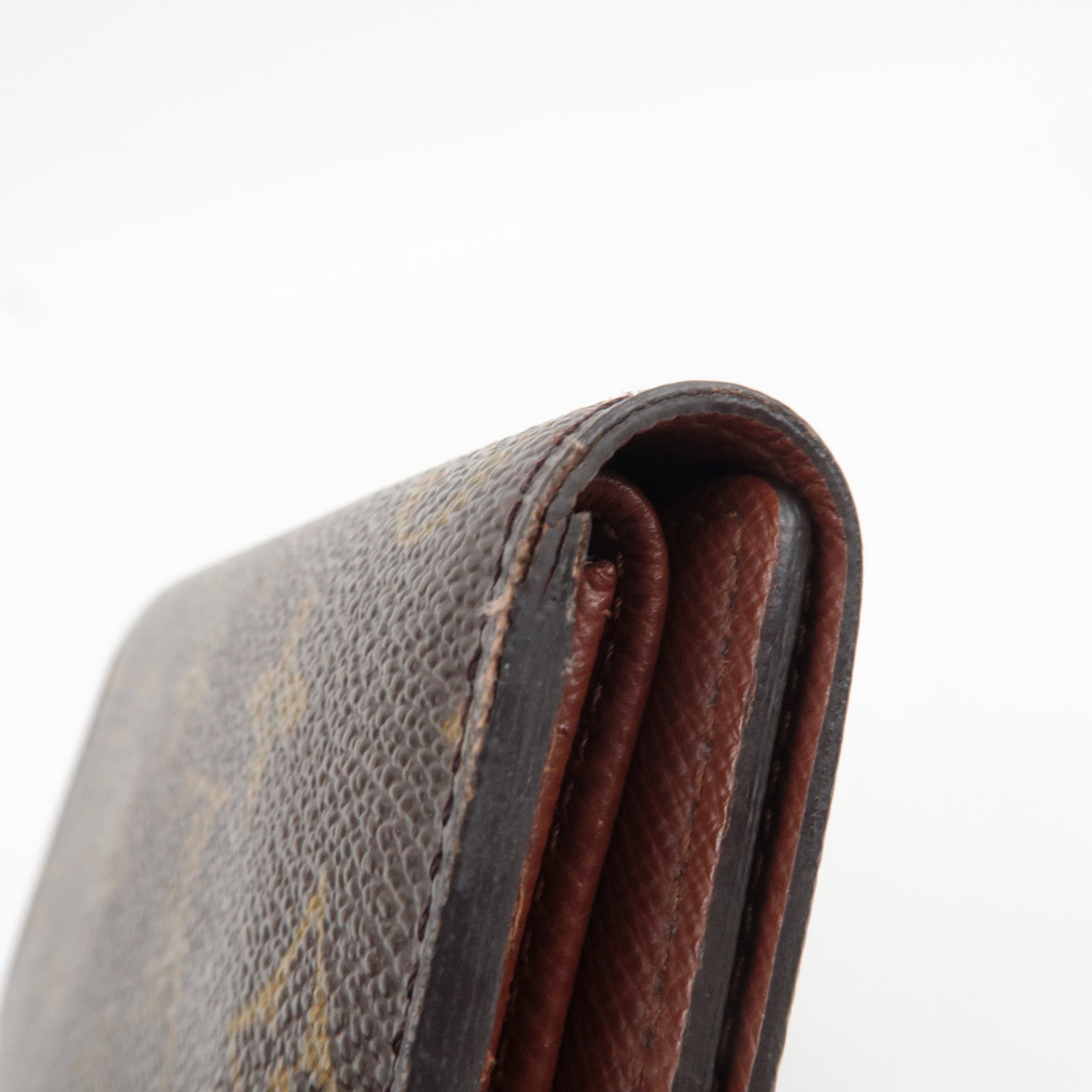 Louis Vuitton Monogram Portefeuille International Long Wallet M61217 TH1023