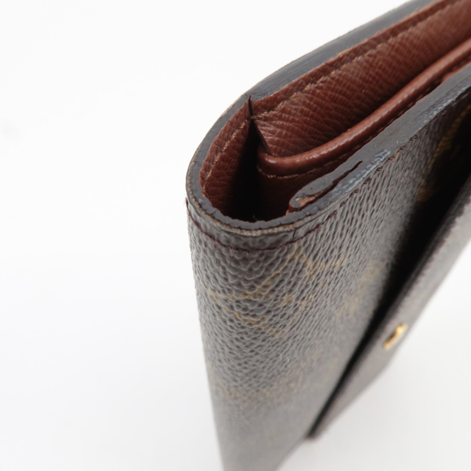 Louis Vuitton Monogram Portefeuille International Long Wallet M61217 TH1023