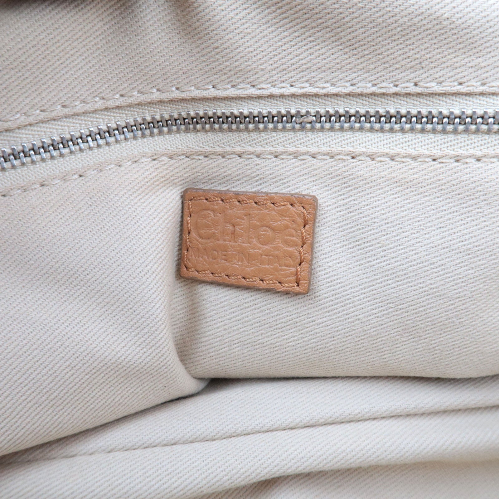 Chloe Paddington Handbag Leather Brown *Key Lock