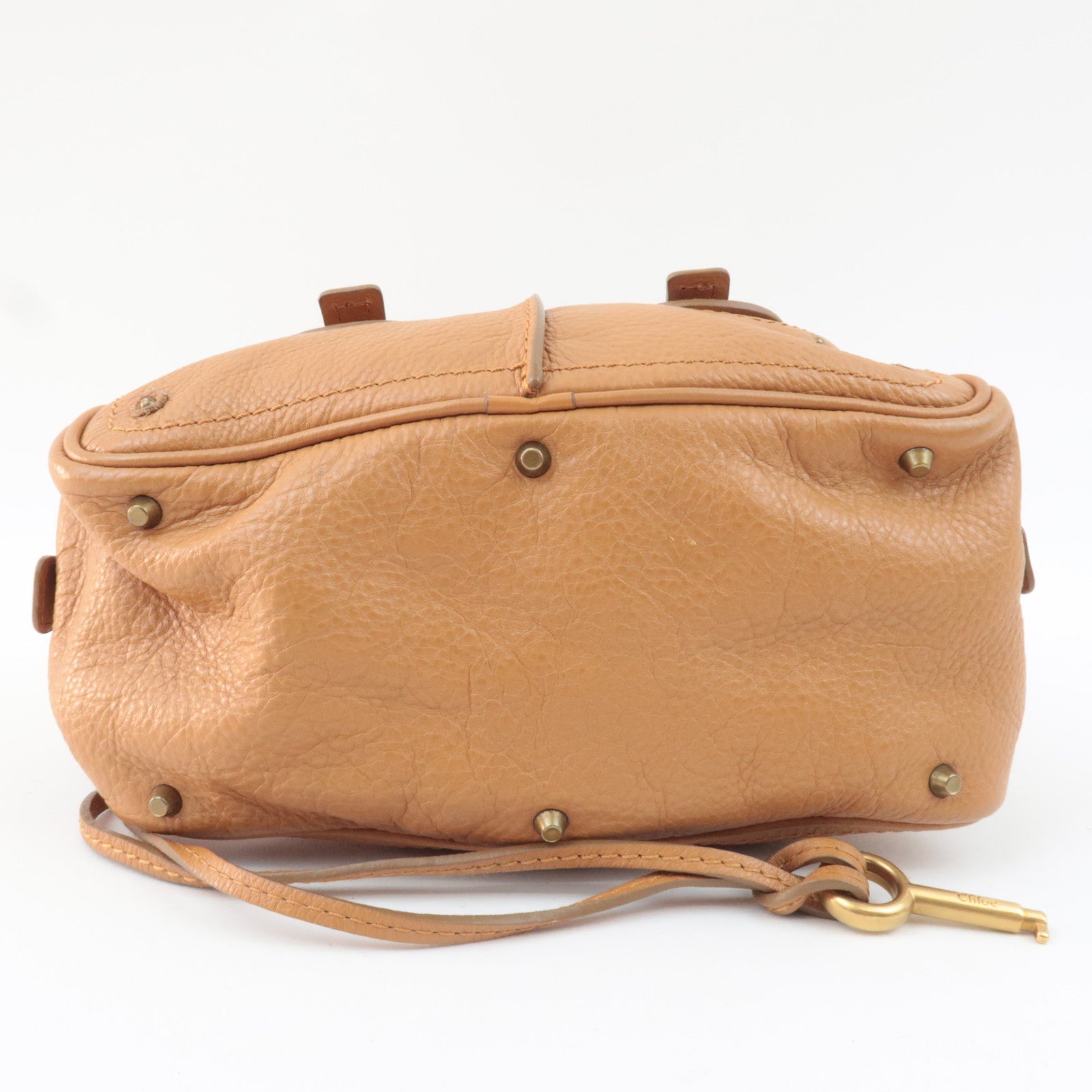 Chloe Paddington Handbag Leather Brown *Key Lock