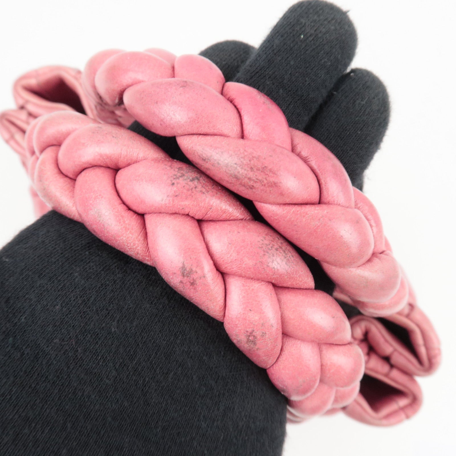 MIU MIU Matelasse 2Way Handbag Leather Pink *Strap, clochette, key