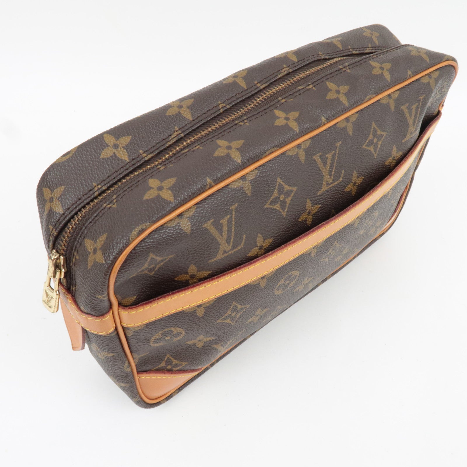Louis Vuitton Monogram Compiegne 28 Clutch Bag M51845 8905SL