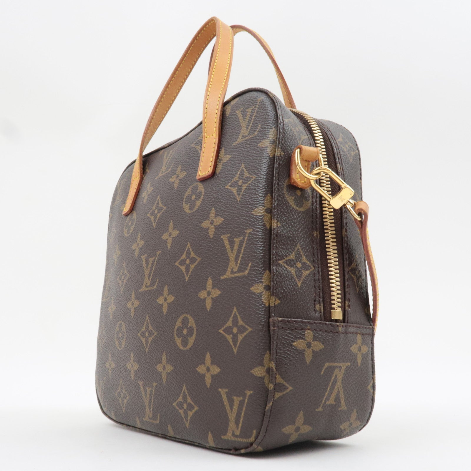Louis Vuitton Monogram Spontini 2Way Handbag M47500 AR0033 *Strap