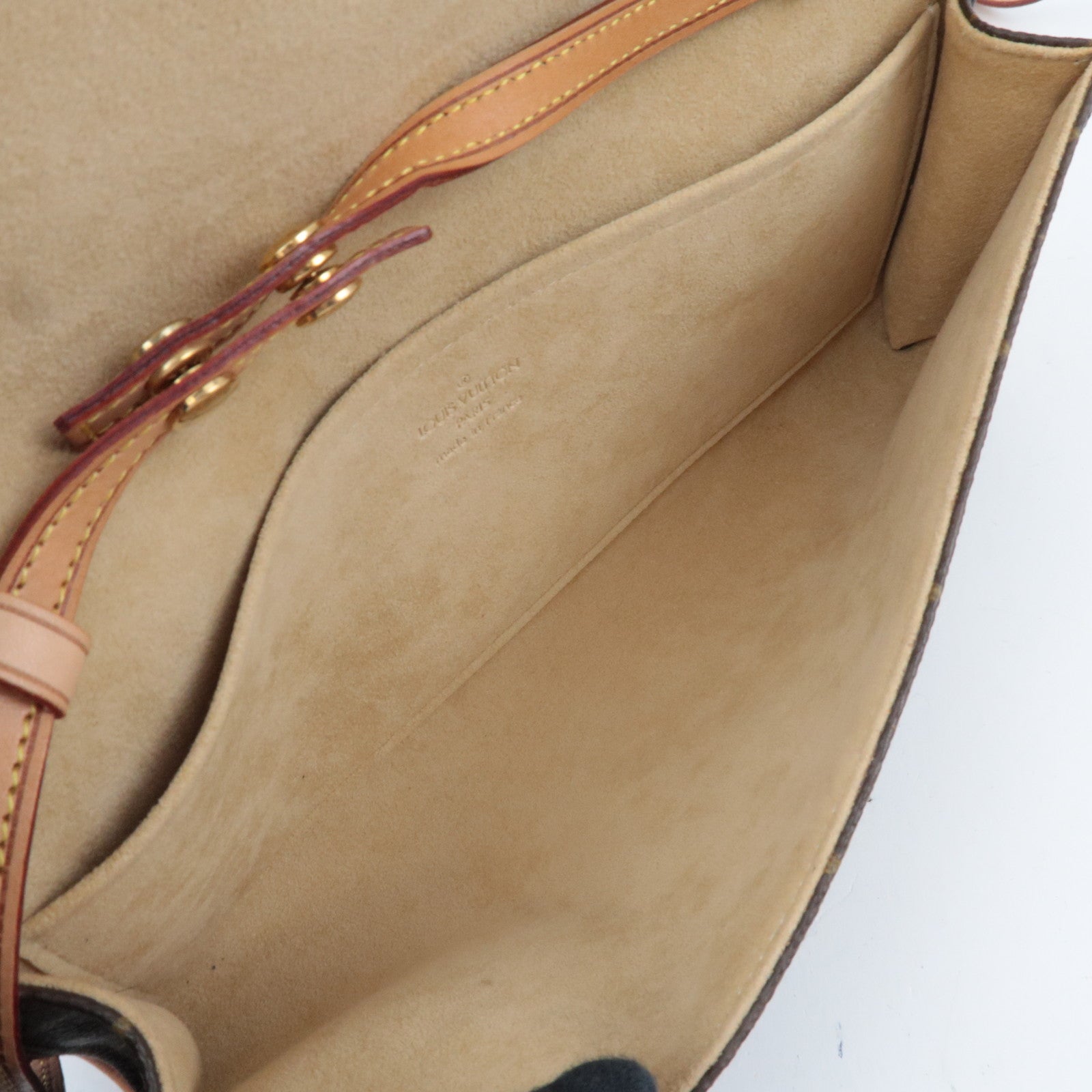 Louis Vuitton Monogram Pochette Twin GM Shoulder Bag M51852 FL0021 *Strap, Dust bag