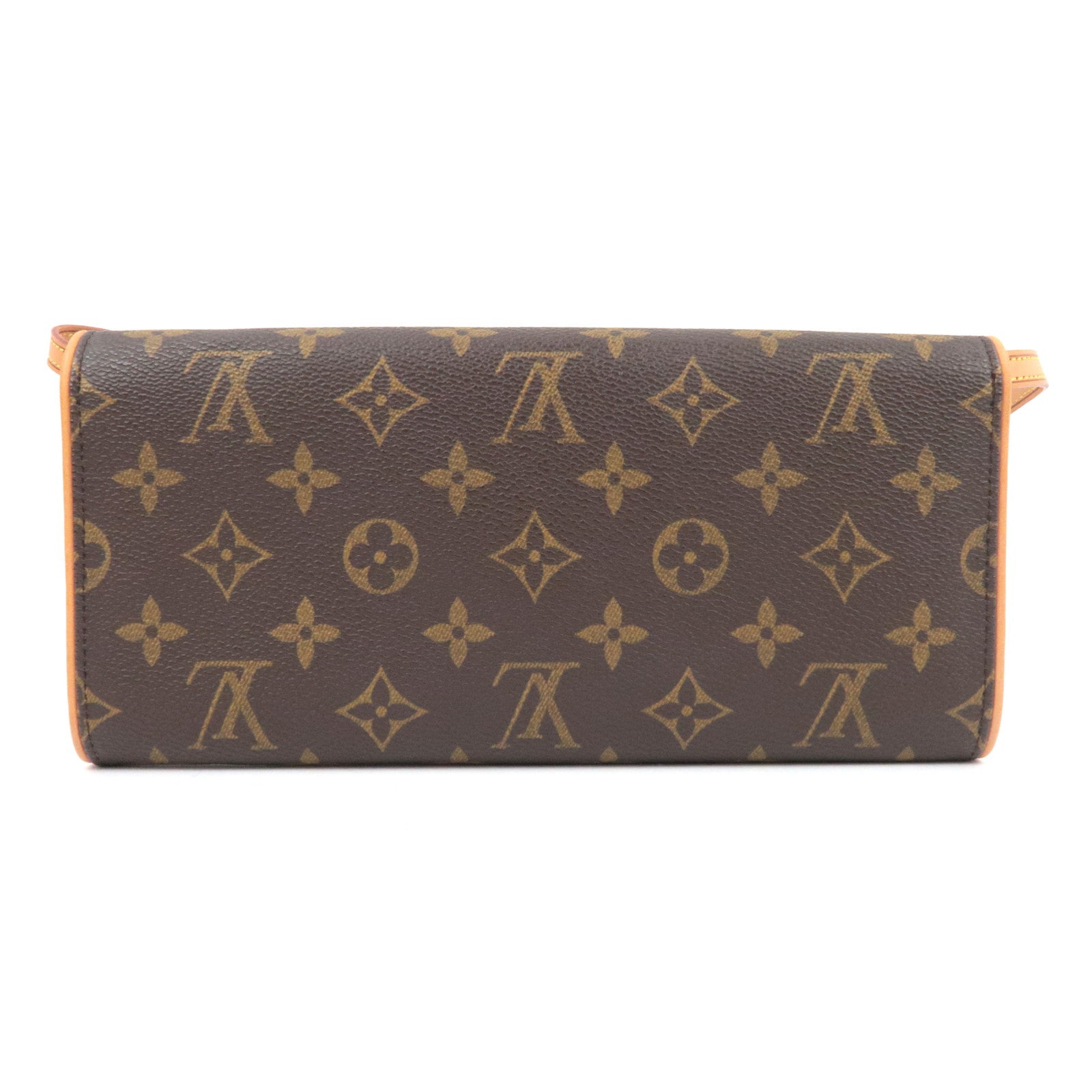 Louis Vuitton Monogram Pochette Twin GM Shoulder Bag M51852 FL0021 *Strap, Dust bag