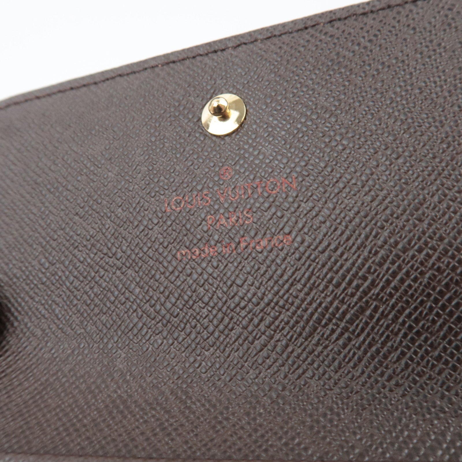 Louis Vuitton Damier Portefeuille Elise Wallet Damier Canvas  N61654 SP4122