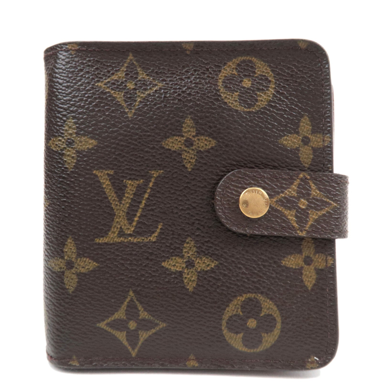 Louis Vuitton Monogram Compact Zip Wallet M61667 MI006382101