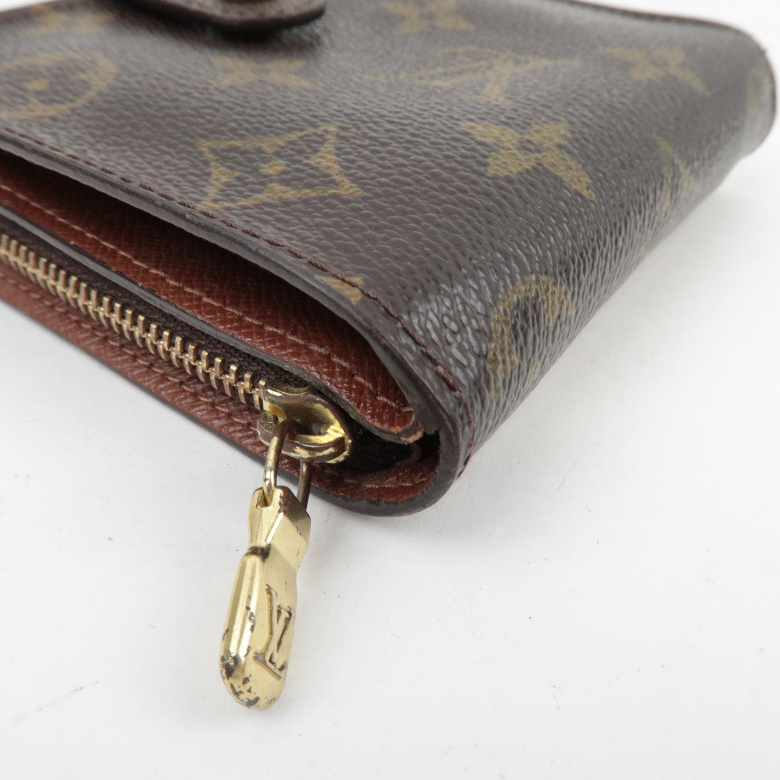 Louis Vuitton Monogram Compact Zip Wallet M61667 MI0063