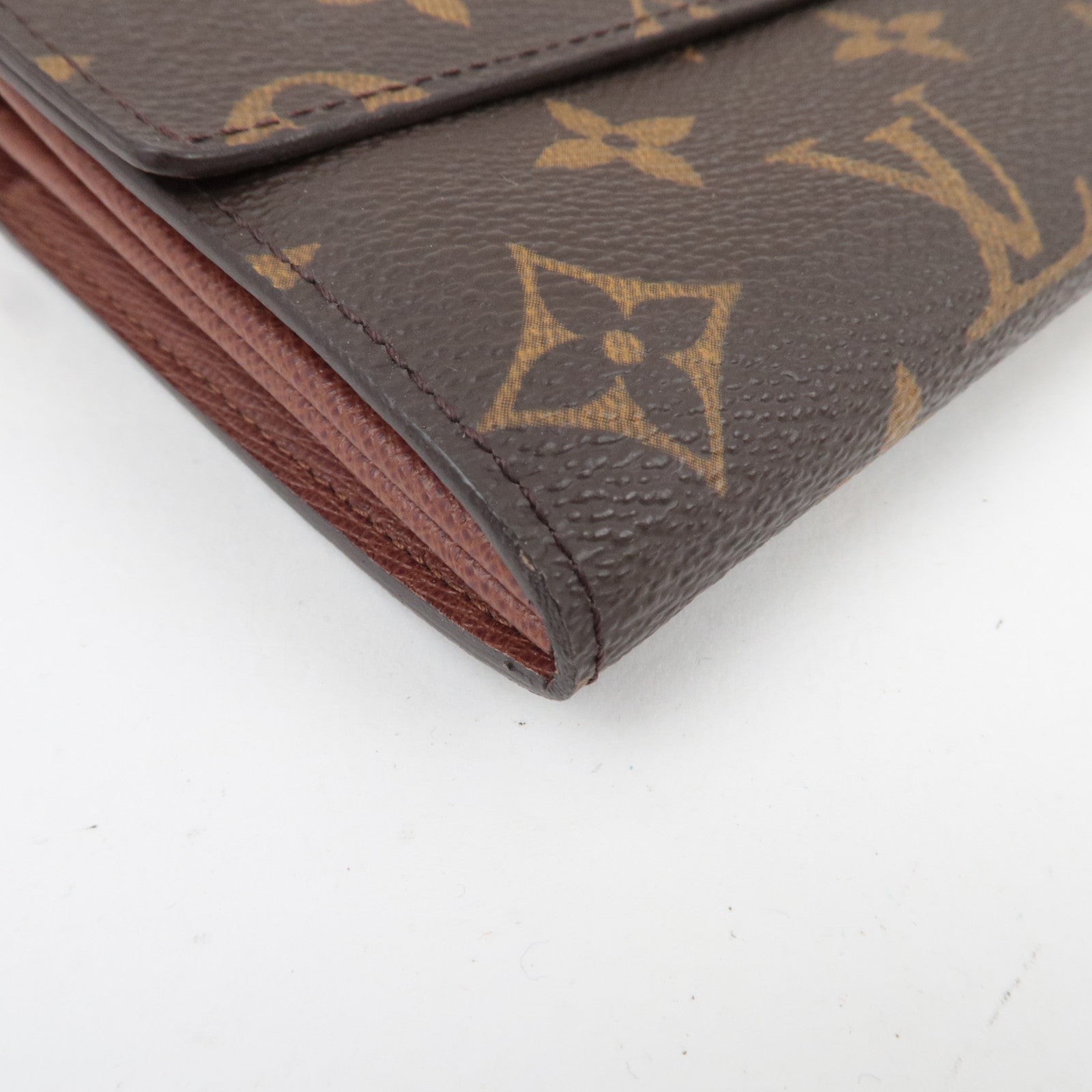 Louis Vuitton Monogram Porte Monnaie Credit Long Wallet M61726 TH1014