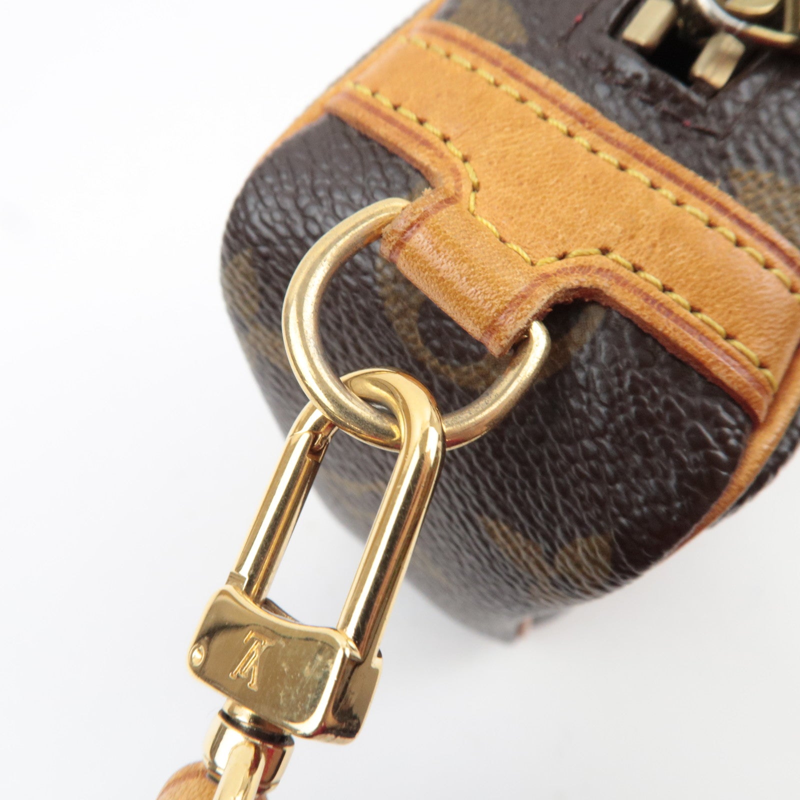 Louis Vuitton Monogram Trousse Wapity Mini Pouch M58030 FL1015