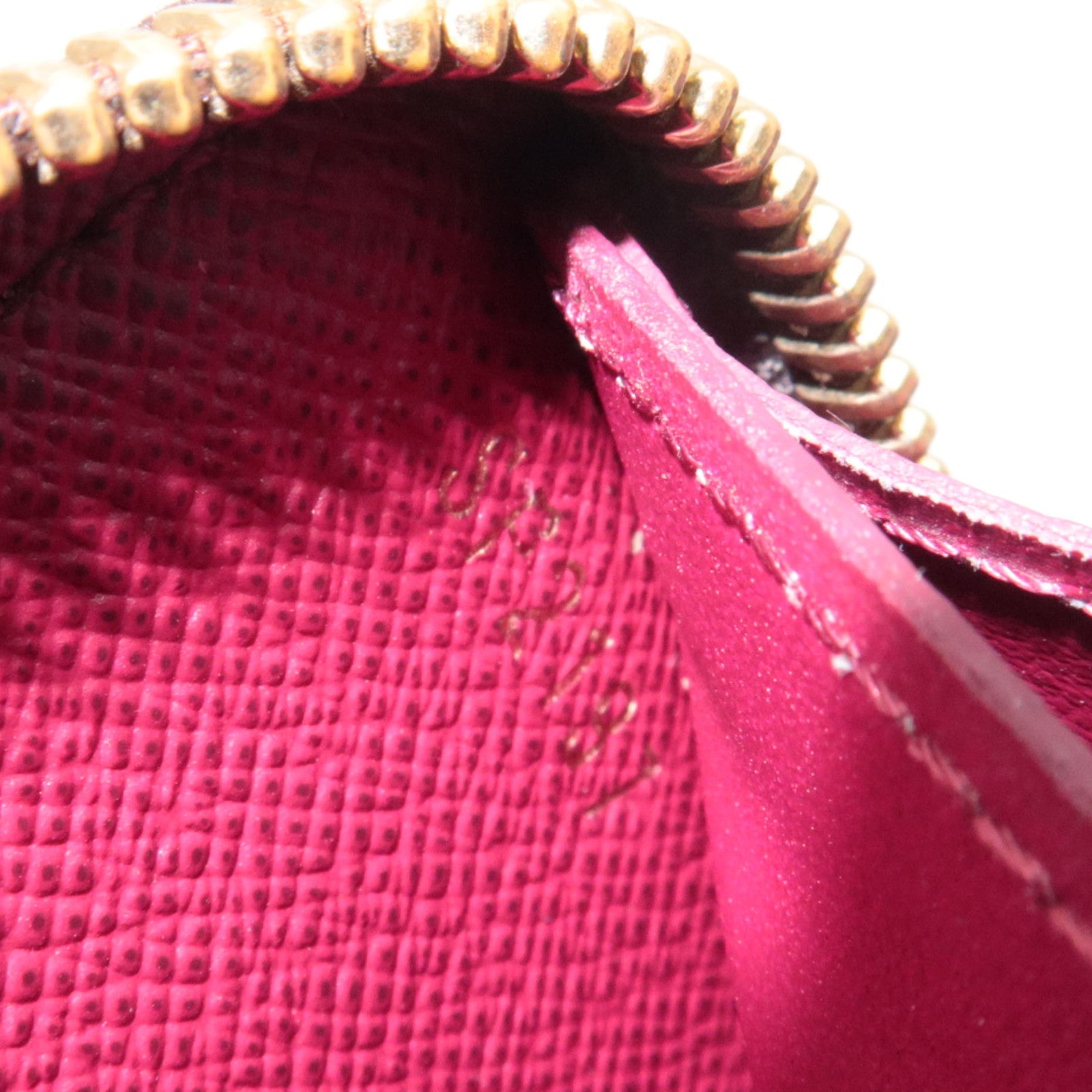 Louis Vuitton Monogram Portefeuille Clemence Long Wallet Fuchsia M60742 SP2197